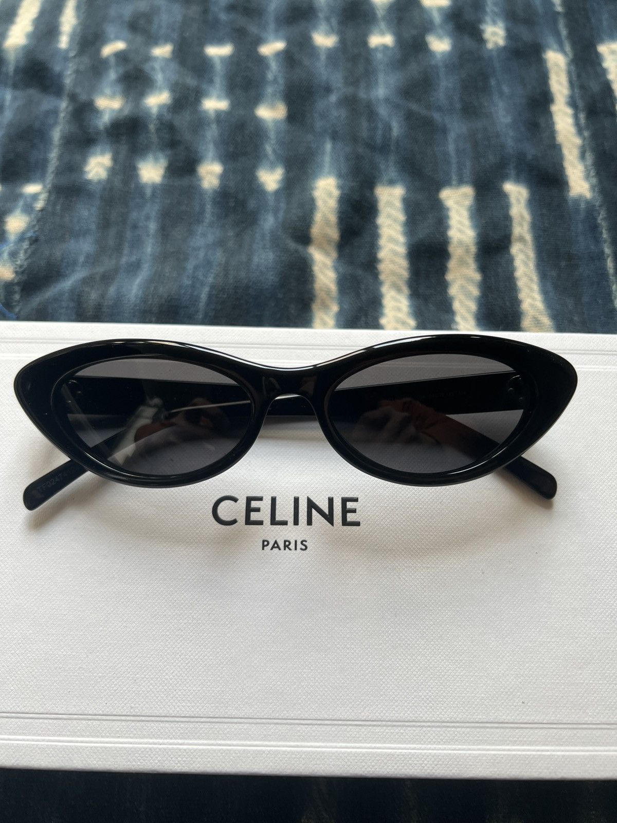 Celine Hedi Slimane Vintage Cat Eye Sunglasses
