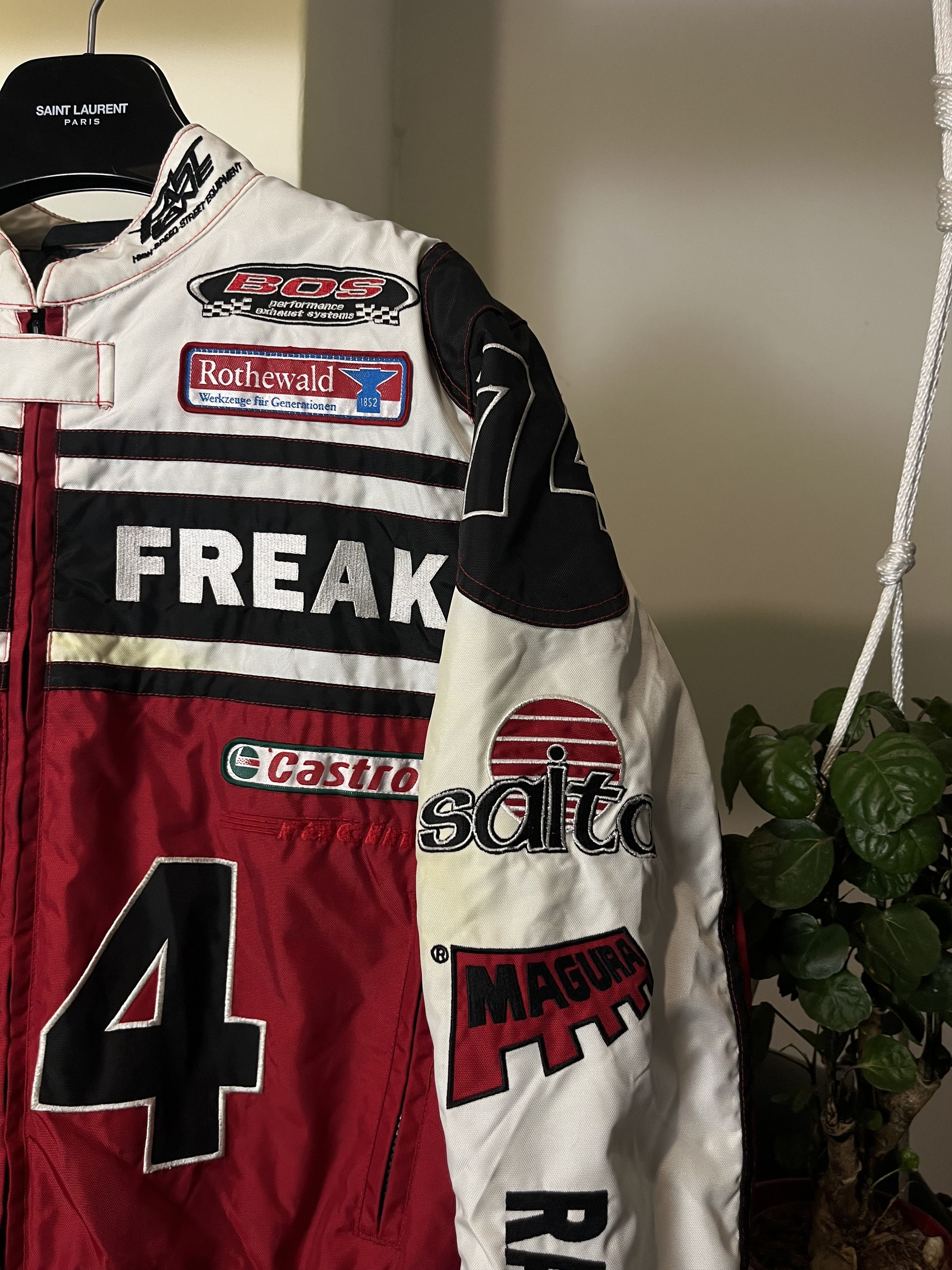Vintage 90s SPEED FREAK #74 Fast Lane Racing Nascar Jacket Size US S / EU 44-46 / 1 - 6 Thumbnail