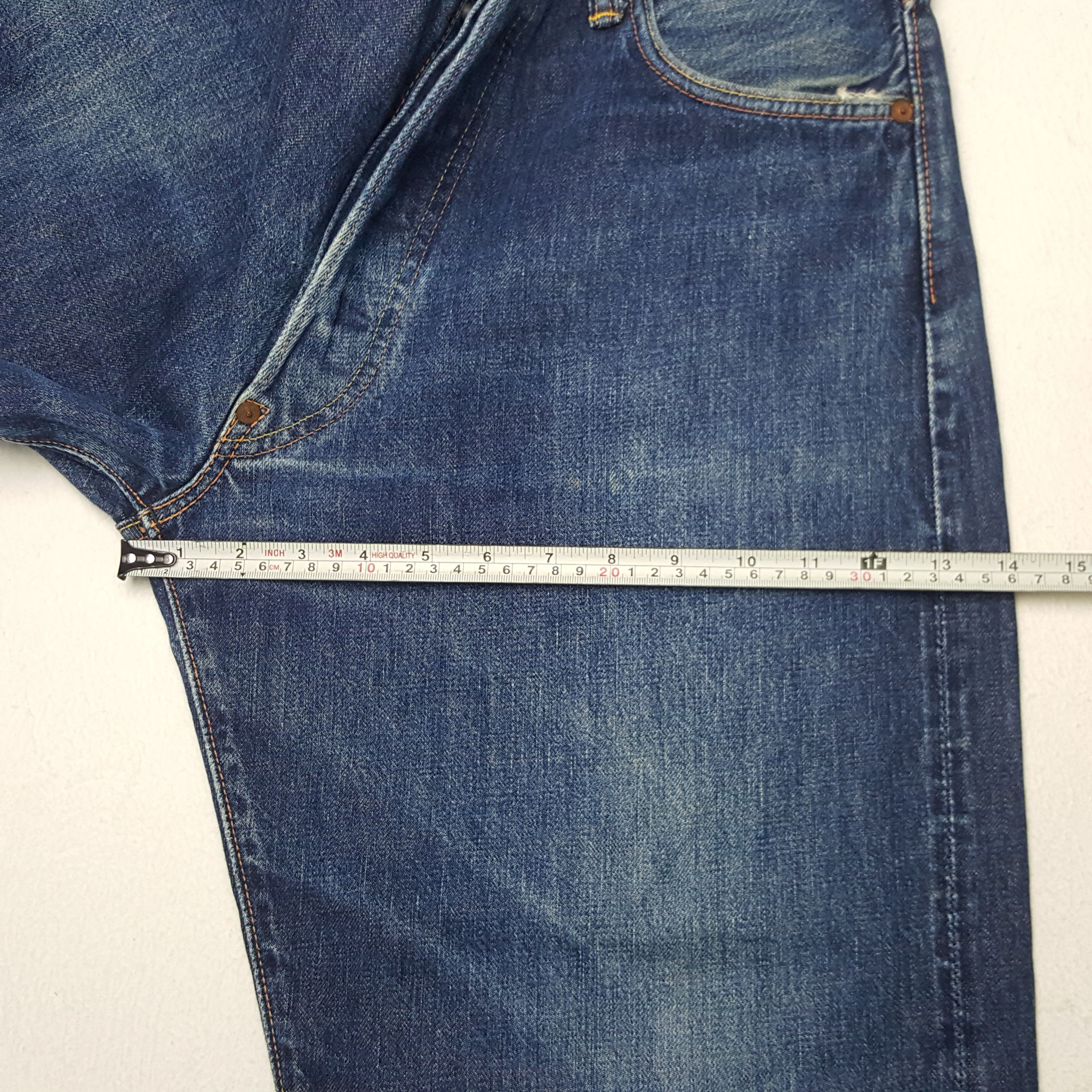 Evisu Vintage Evisu Japanese Brand Daicock Custom Art Denim Jeans Size US 31 - 11 Thumbnail