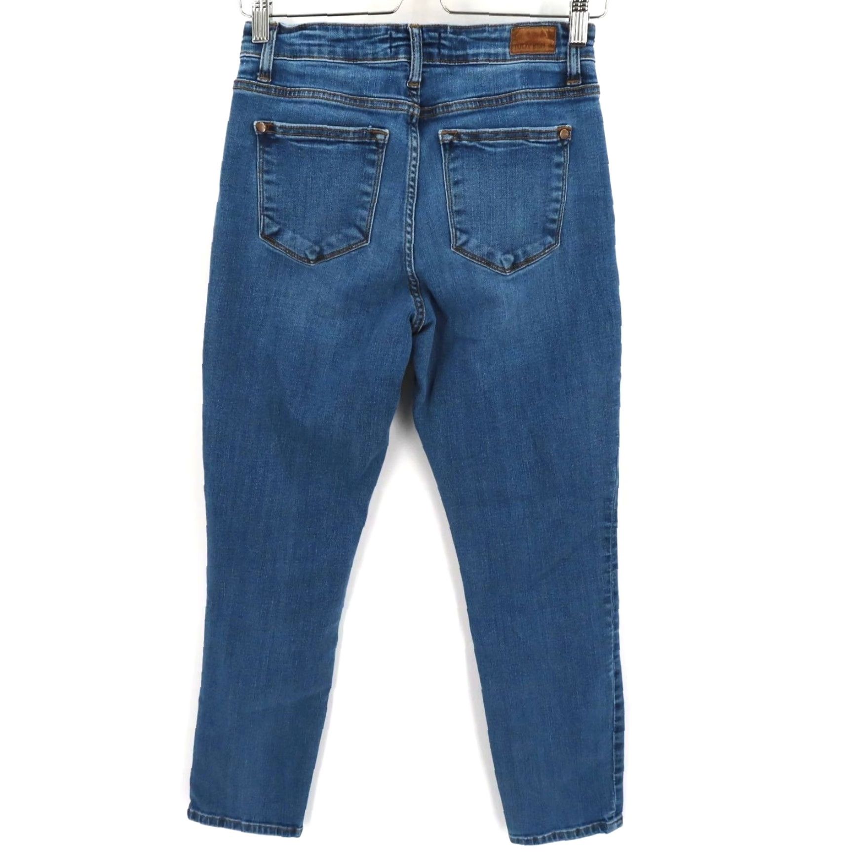 Vintage Judy Blue Women Jeans Boyfriend 5/27 Blue Denim Stretch Cotton Blend Regular Size 27 Blue Wash Vintage No Mens Womens Girls Size 27" / US 4 / IT 40 - 4 Thumbnail