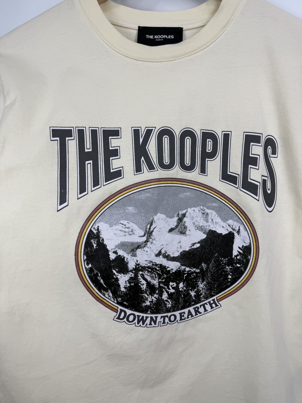 The Kooples 🇫🇷 The Kooples Paris Down To Earth T-Shirt Size XS / US 0-2 / IT 36-38 - 5 Thumbnail