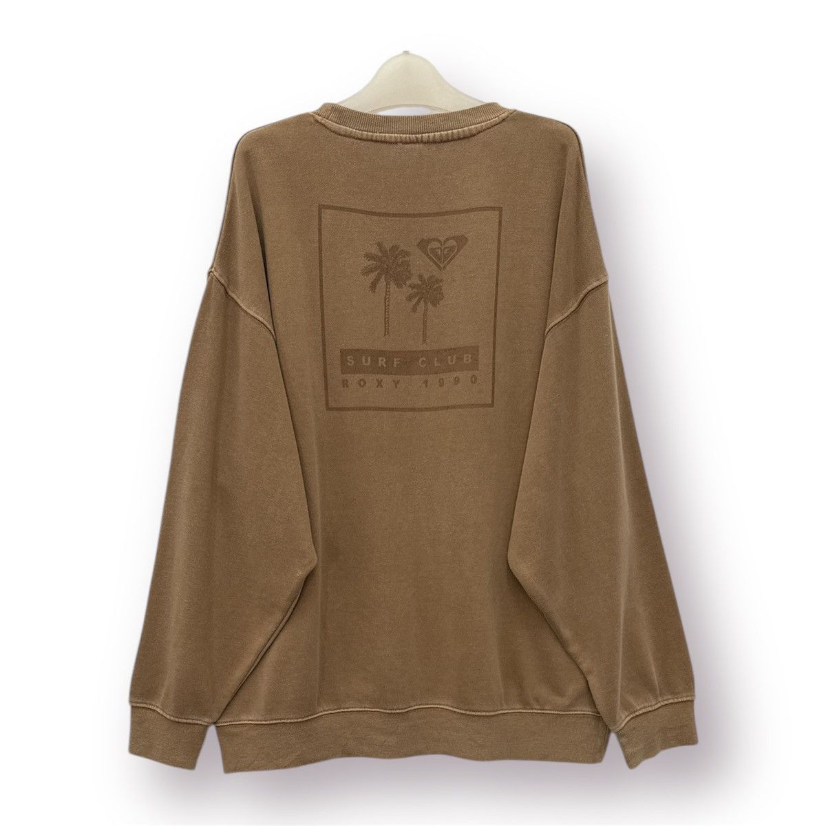 Quiksilver × Vintage 🔥 VINTAGE SURF ROXY By QUIKSILVER LOGO SWEATSHIRT - S Size US L / EU 52-54 / 3 - 8 Thumbnail