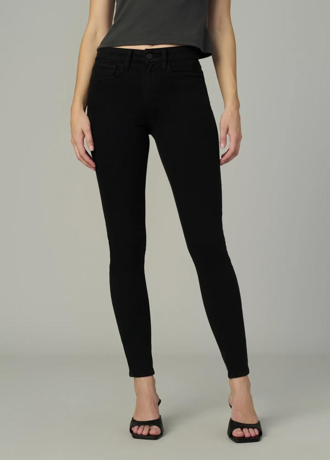 Designer Joe's The Icon Mid Rise Skinny Jeans Premium Denim - W 29 Size 27" / US 4 / IT 40 - 2 Thumbnail