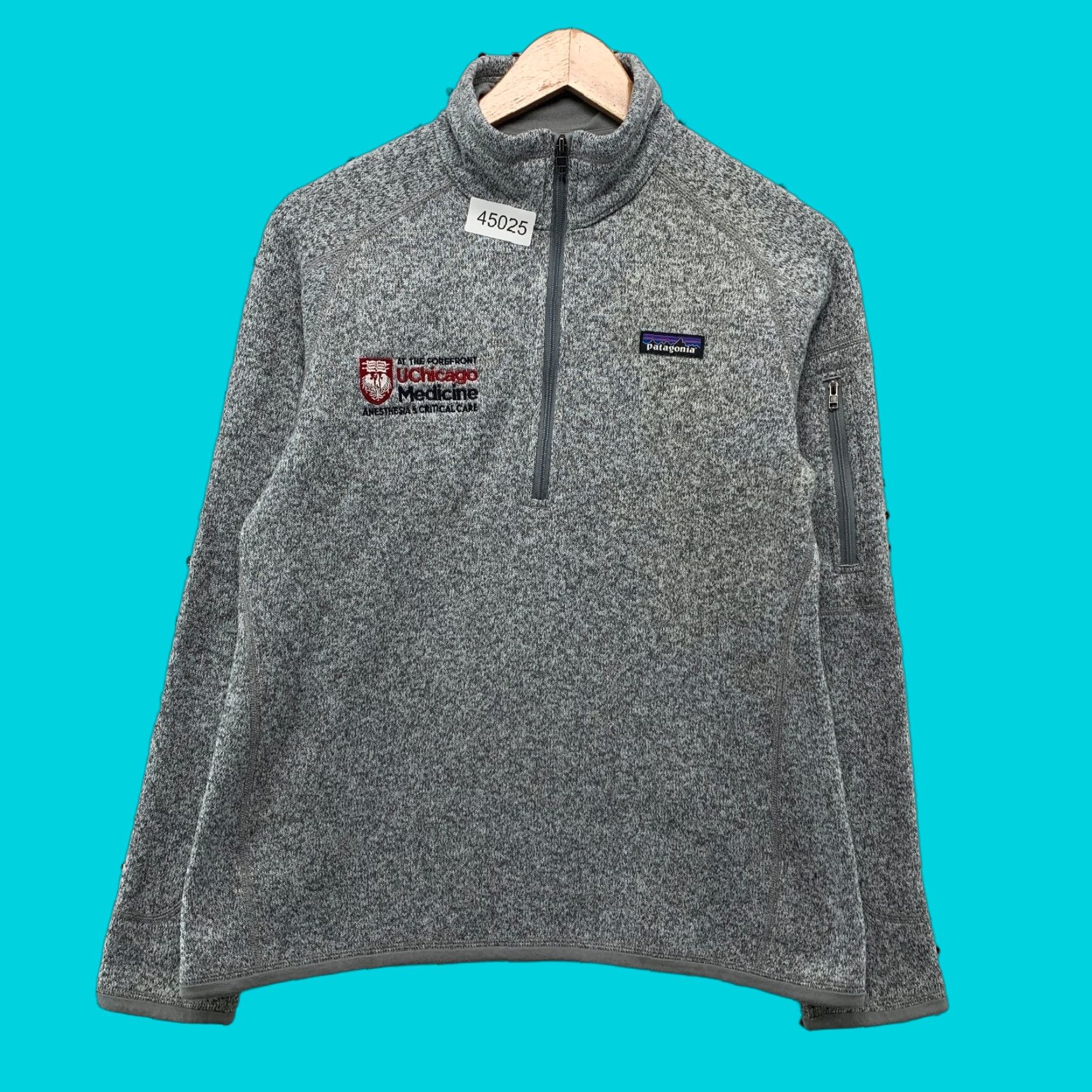 VINTAGE University Chicago Sweater Patagonia Better Sweater Womens Medium Anesthesia