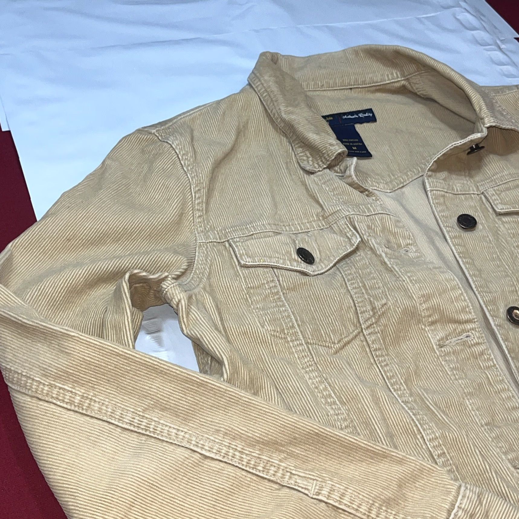 Abercrombie & Fitch VINTAGE Abercrombie & Fitch Tan Corduroy Jacket Button Front 90’s Western Womens M Size M / US 6-8 / IT 42-44 - 5 Thumbnail