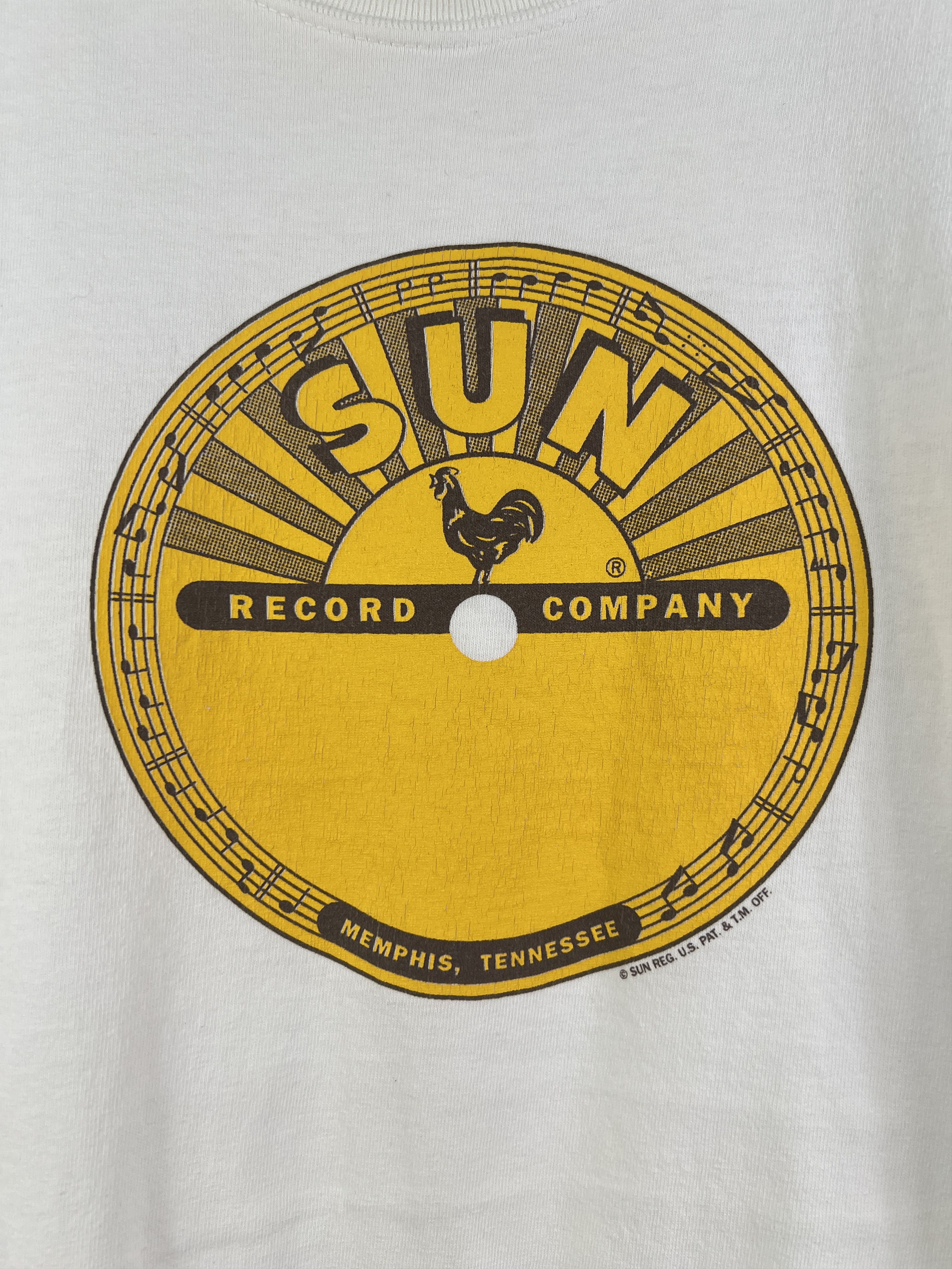 Other No.4703 Sun Records Box Logo Graphic Tee (L) Size US L / EU 52-54 / 3 - 2 Thumbnail