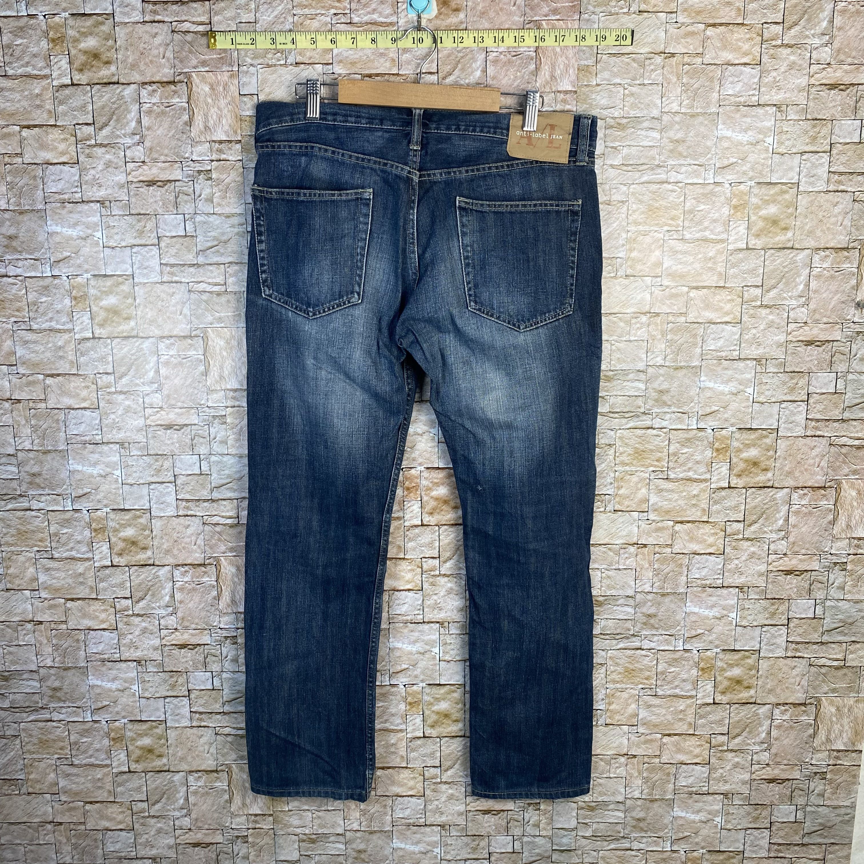 Japanese Brand Anti Label vintage japan Blue Denim Pants #7588 Size US 32 / EU 48 - 11 Thumbnail