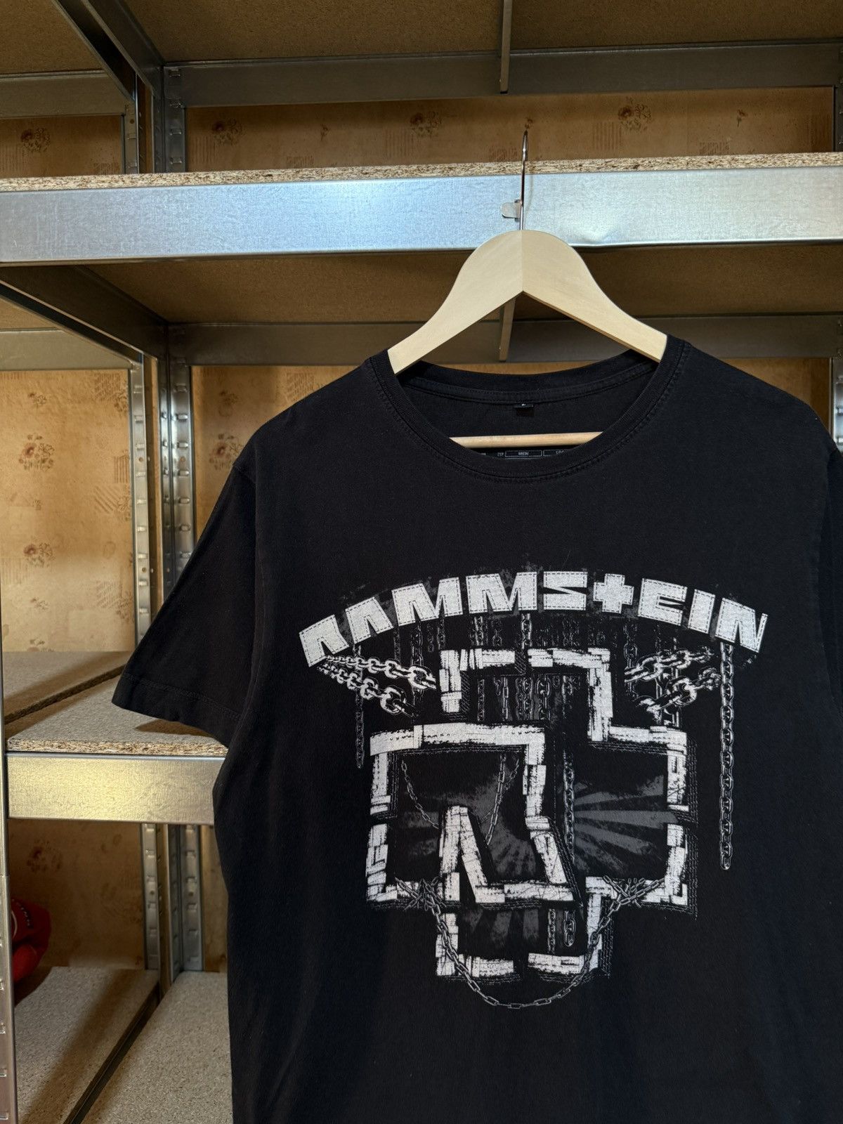 Band Tees × Vintage Vintage 2000’s Rammstein T-Shirt Rare Retro Hype Y2K Size US L / EU 52-54 / 3 - 3 Thumbnail