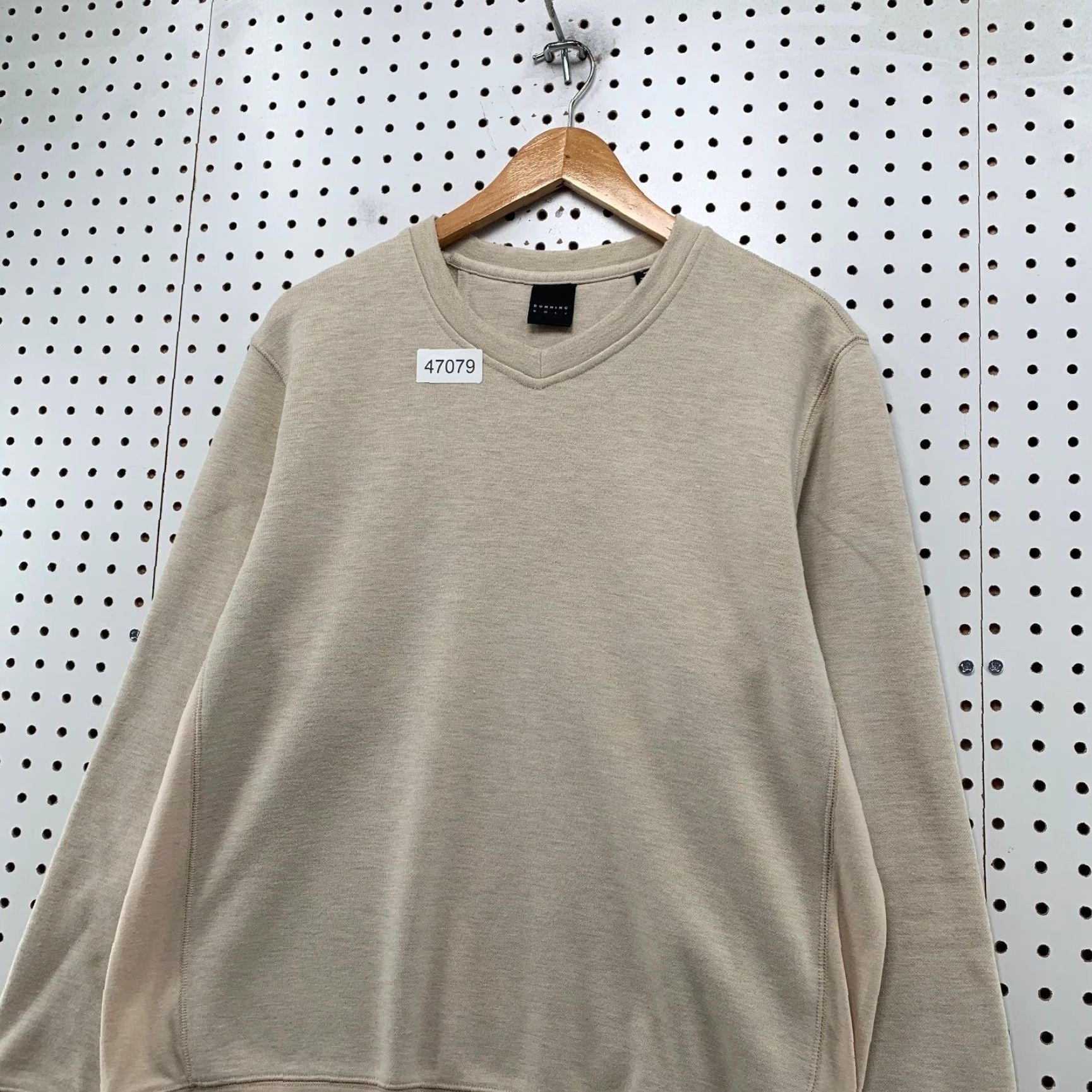 Vintage Dunning Mens Sweater Wool Polyester Blend Crewneck Beige Casual Casual Size US M / EU 48-50 / 2 - 6 Thumbnail