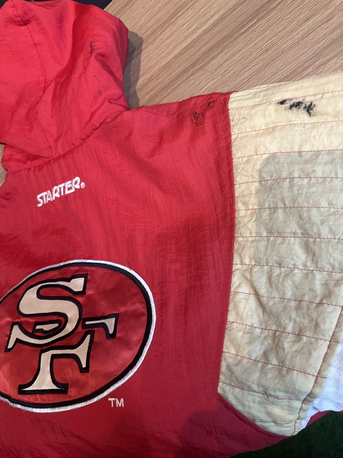 Starter NFL STARTER SF 49ERS TEAM SURVIVAL JACKET BIG LOGO Size US L / EU 52-54 / 3 - 12 Thumbnail