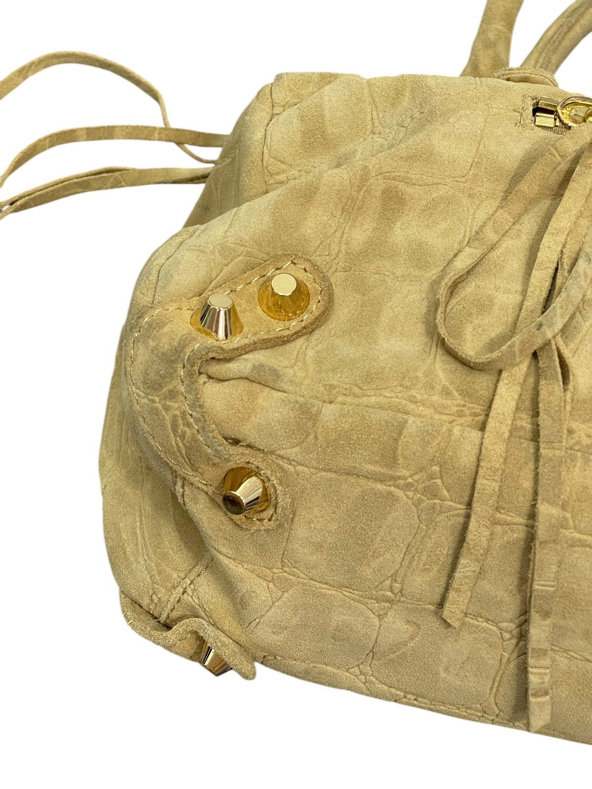 Genuine Leather Full Suede Leather Linea Pelle East-West Bag 1🟩6 Size ONE SIZE - 16 Thumbnail