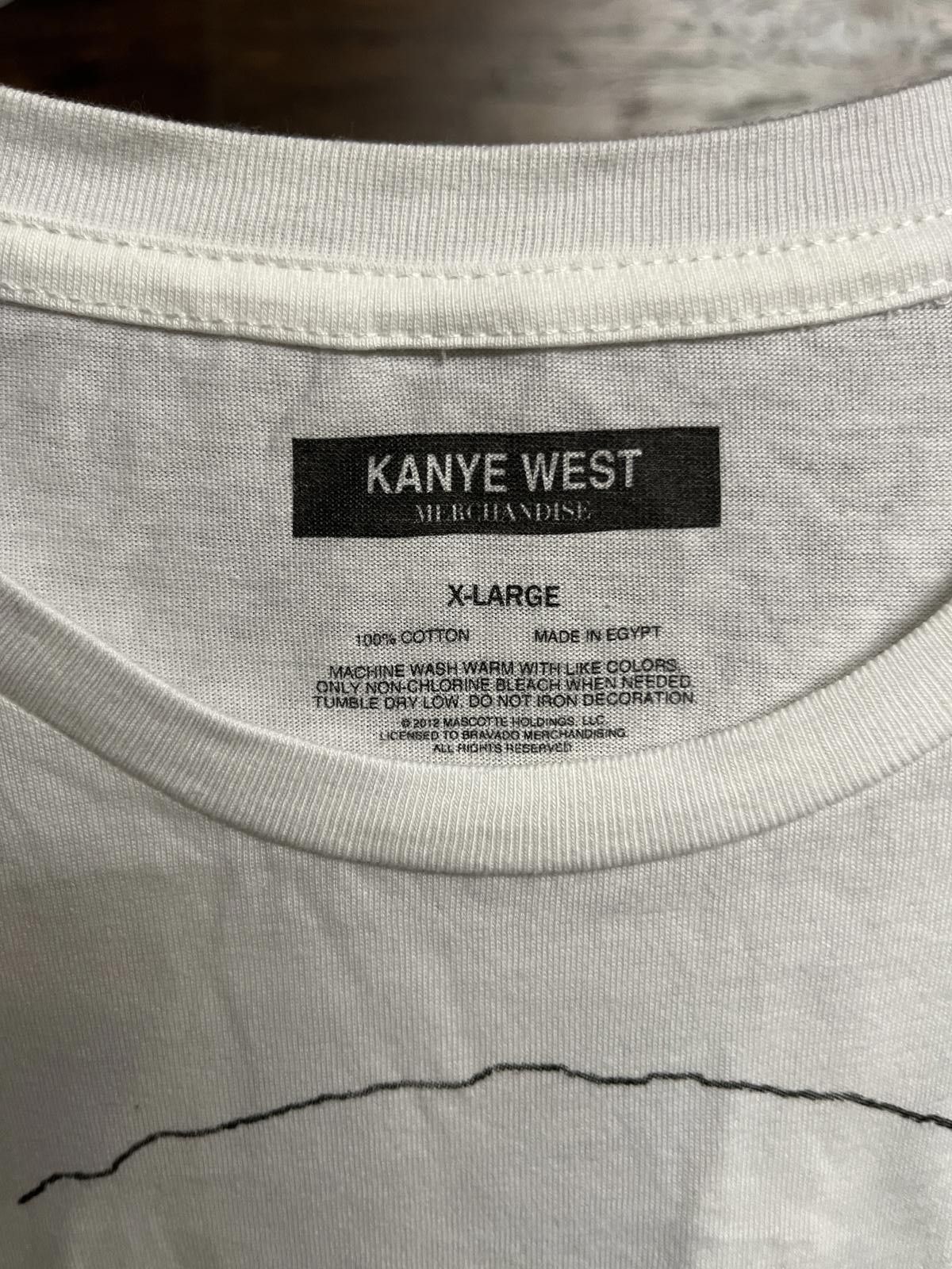 Designer Kanye West Grill T-shirt Big Face Sunglasses Tee 2012 - XL Size US XL / EU 56 / 4 - 3 Thumbnail