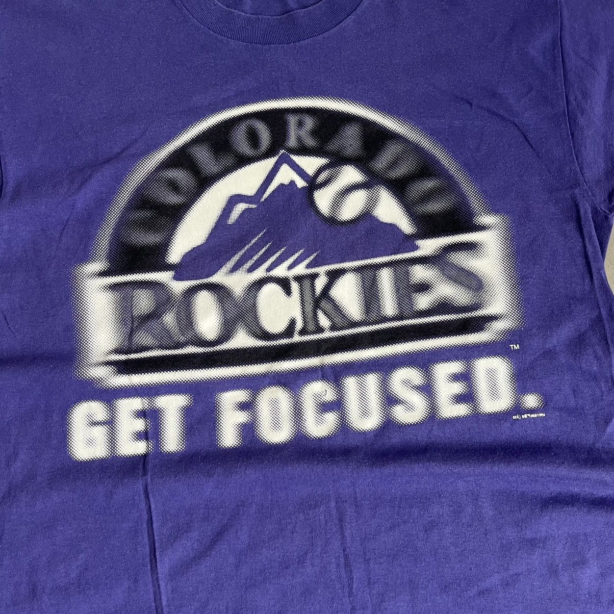 Vintage Vintage Rockies Baseball 1996 Get Focused Size US M / EU 48-50 / 2 - 6 Thumbnail