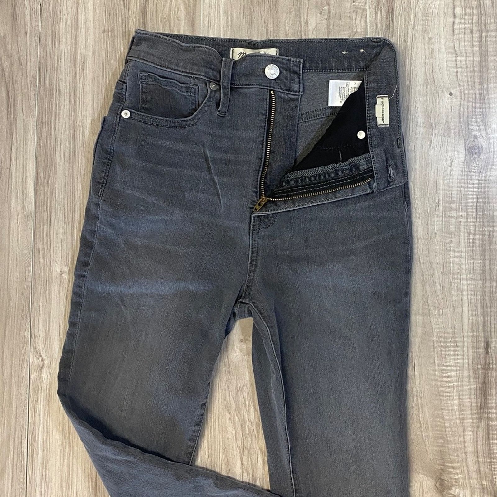 Madewell Madewell 11" High-Rise Skinny Raw Hem Jeans - 25P Size 25" / US 0 / IT 36 - 5 Thumbnail