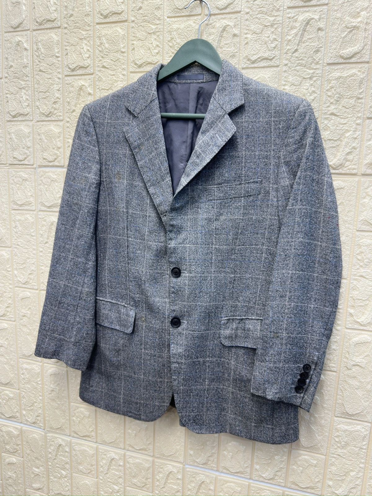 Burberry Burberry London Wool Single Breasted Blazer Jacket MJ116 Size 36S - 2 Thumbnail