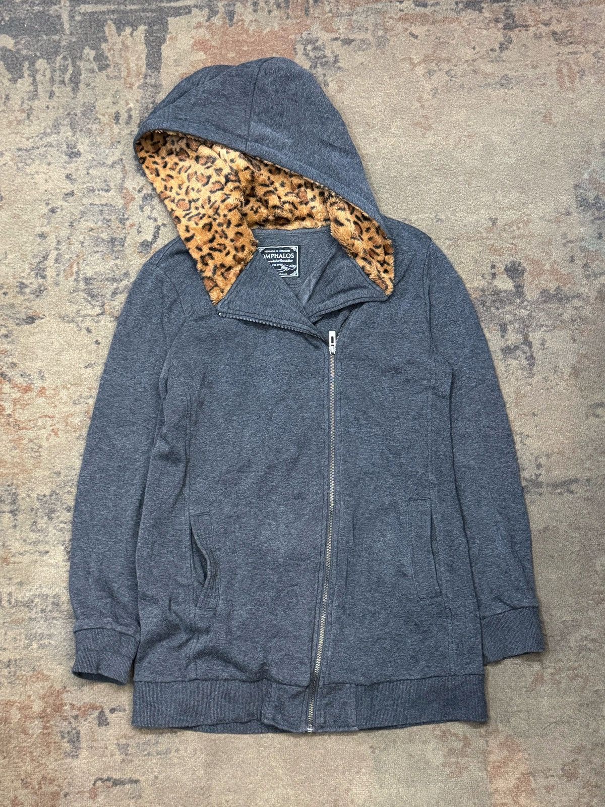 GOSTAR DE FUGA × If Six Was Nine × Japanese Brand Asymmetrical Hoodie Fur Leopard Japanese Omphalos Size US M / EU 48-50 / 2 - 3 Thumbnail