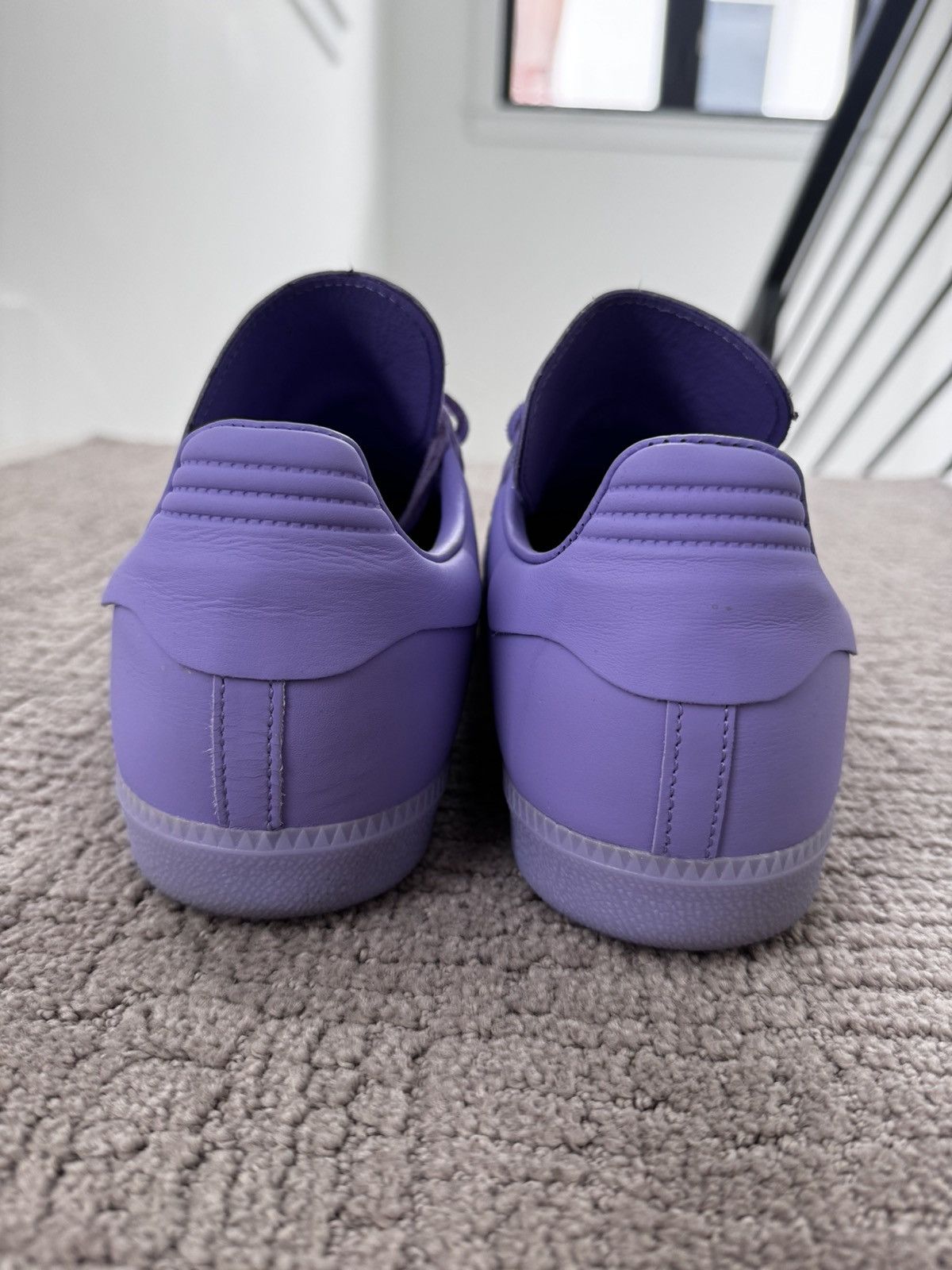 Adidas × Pharrell Samba Pharrell Humanrace Purple Sneakers Size US 12.5 / EU 45-46 - 4 Thumbnail