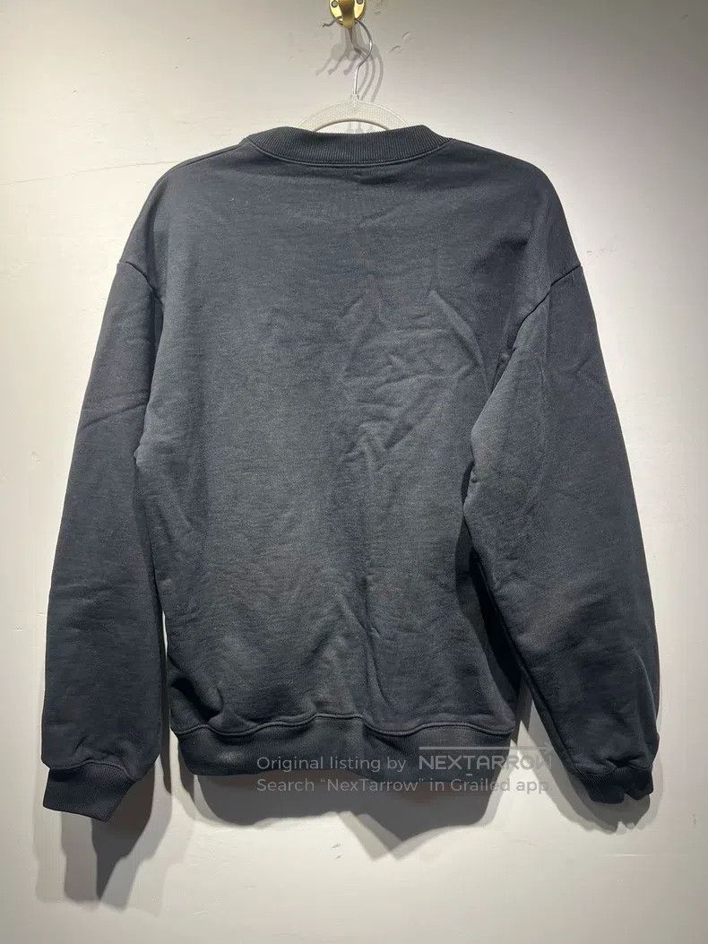 Balenciaga Balenciaga Black Logo Crewneck Sweatshirt Long Sleeve Size US XS / EU 42 / 0 - 2 Thumbnail