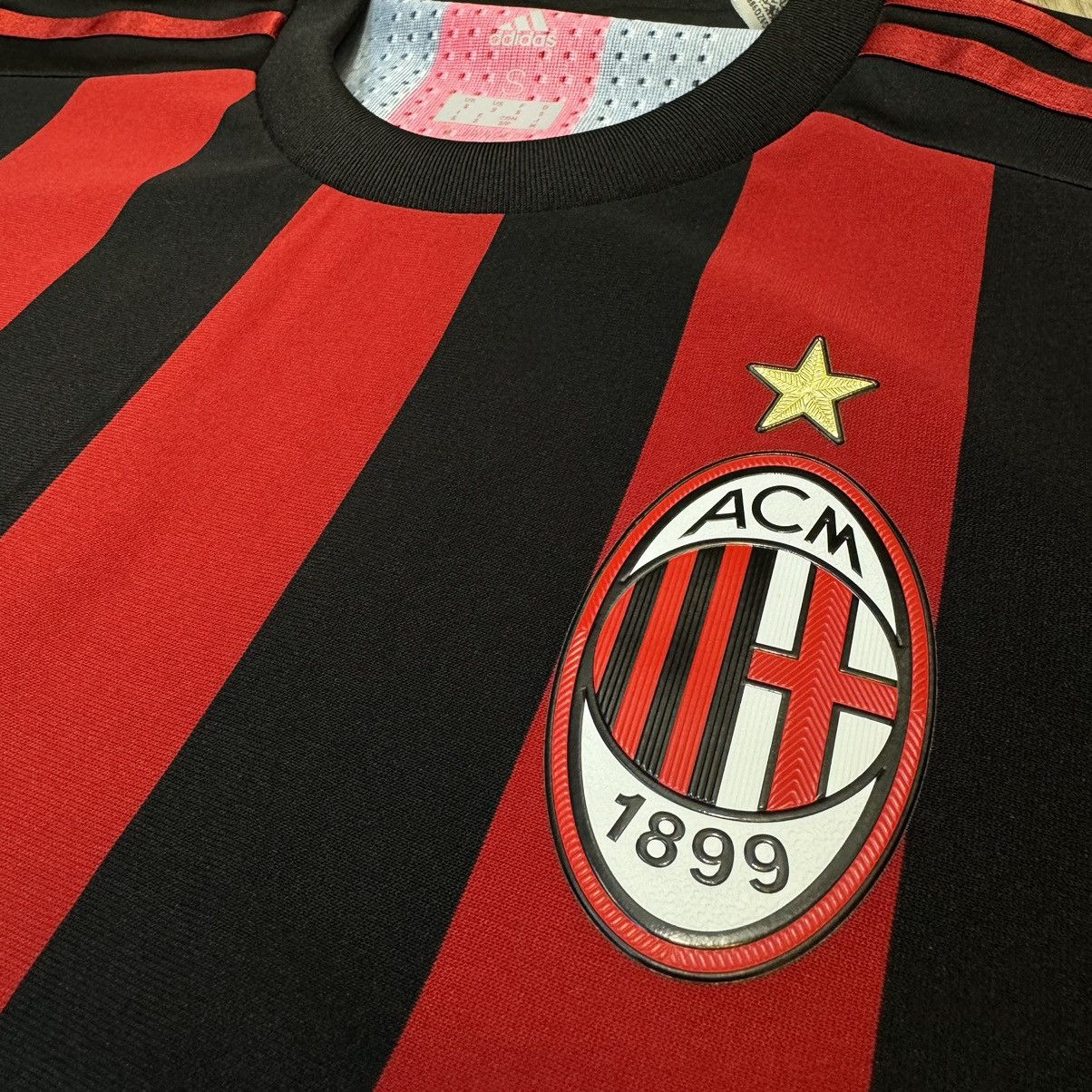Adidas AC Milan 17/18 player issue home shirt #19 Bonucci Size US S / EU 44-46 / 1 - 6 Thumbnail