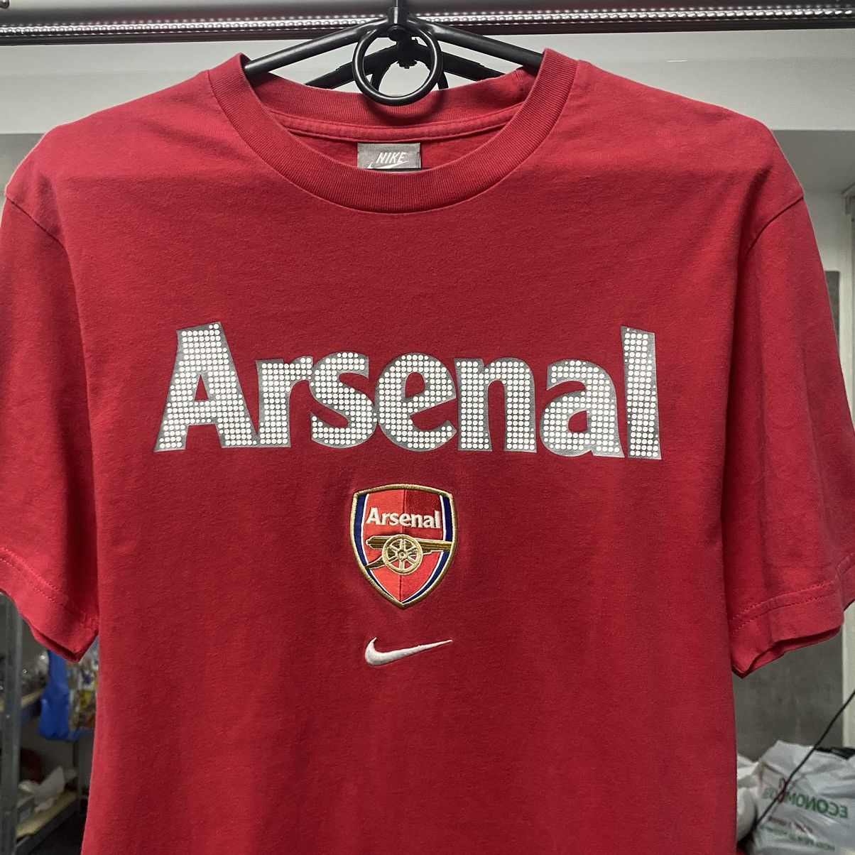Nike Vintage Nike Arsenal Football Jersey Size US M / EU 48-50 / 2 - 2 Thumbnail