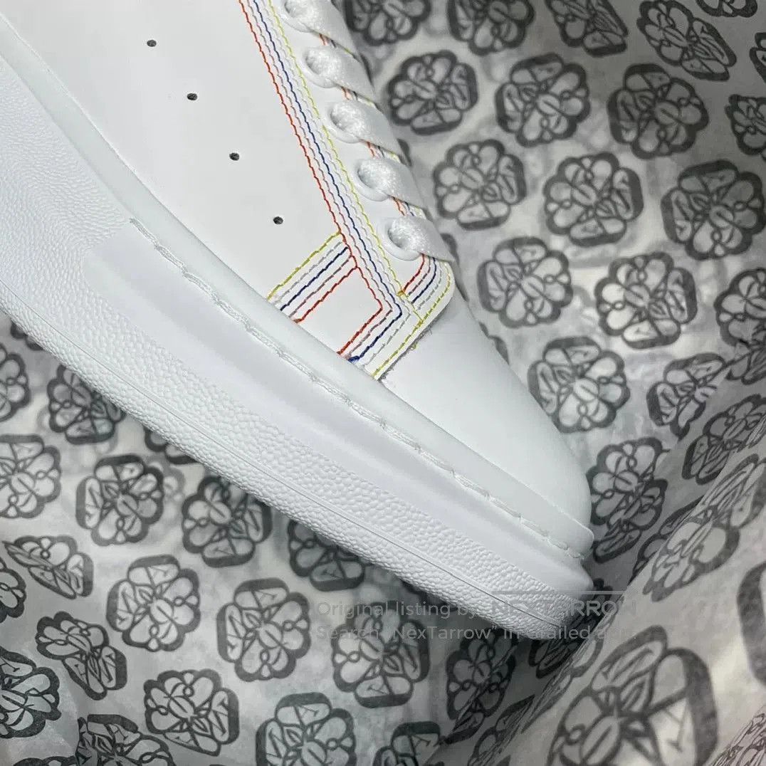 Alexander McQueen Alexander McQueen 2022 Color Embroidered Sneaker. Size US 8.5 / EU 41-42 - 5 Thumbnail