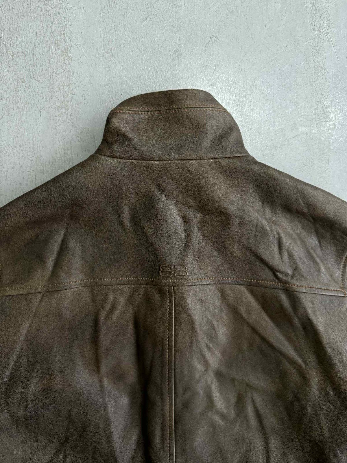 Balenciaga Balenciaga - Vintage Nicolas Ghesquiere Leather Jacket Size US M / EU 48-50 / 2 - 3 Thumbnail