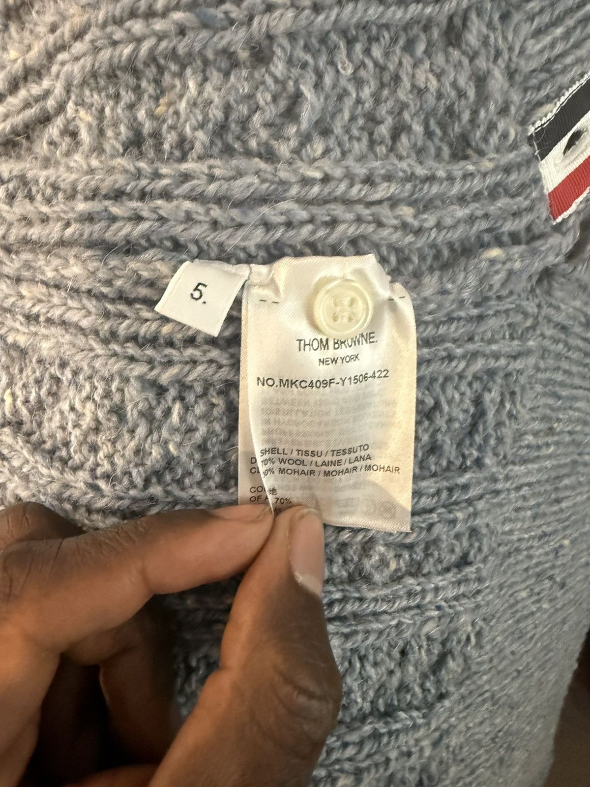 Thom Browne Thom browne cardigan cashmere Size US L / EU 52-54 / 3 - 4 Thumbnail