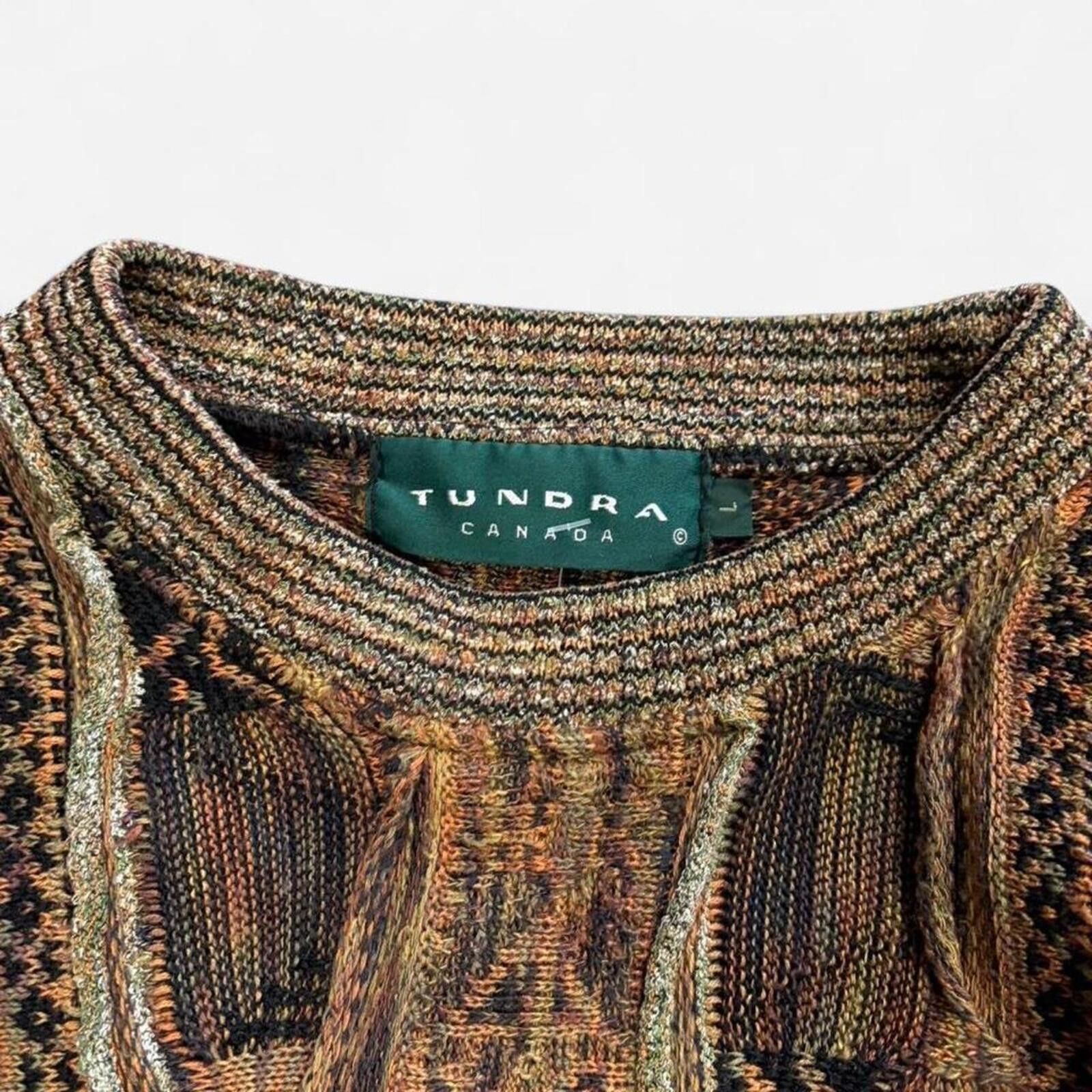 Coogi Vintage 90s Tundra Coogi Style Knit Size US L / EU 52-54 / 3 - 4 Thumbnail