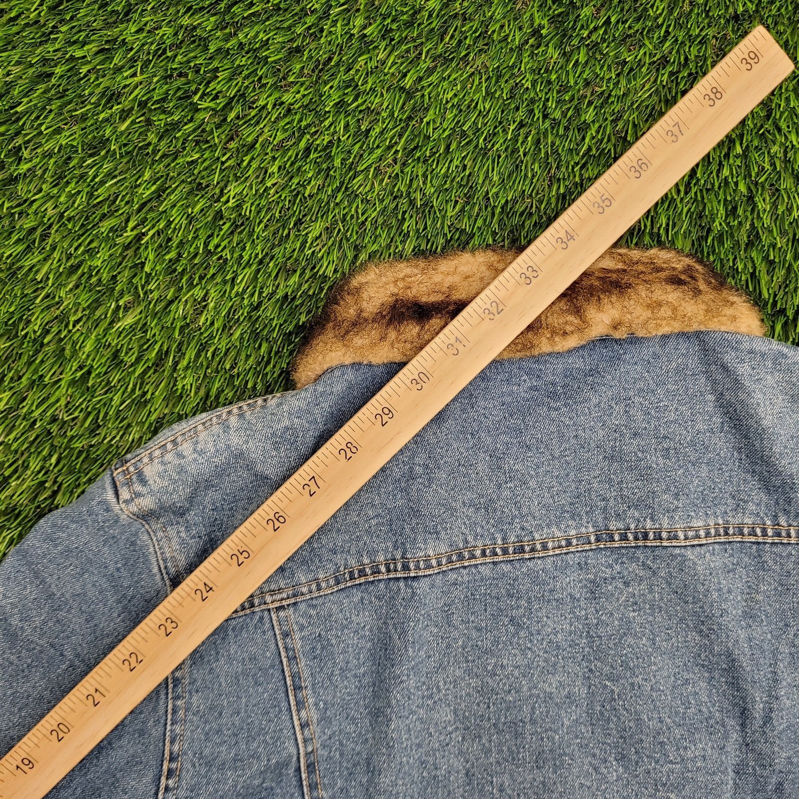 Lee VTG LEE Trucker Denim Jacket Womens L/XL 22x24 Faded Crop Size L / US 10 / IT 46 - 3 Thumbnail