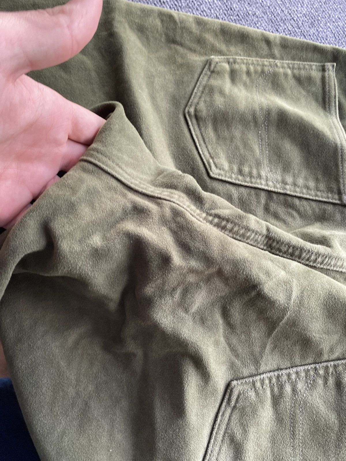 R.M. Williams 🔥Vntg R.M. Williams Heavy Cotton Racing Moto Pants mens 38 Size US 38 / EU 54 - 15 Thumbnail