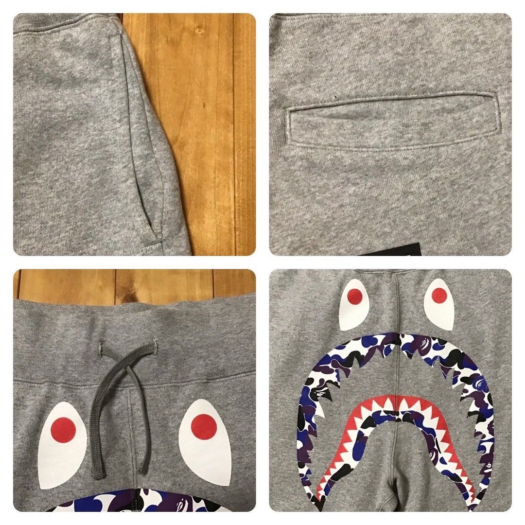 Bape 🔥Hong Kong limited🔥 BAPE CAMO Shark Sweat Shorts APE ★size M Size US 32 / EU 48 - 6 Thumbnail
