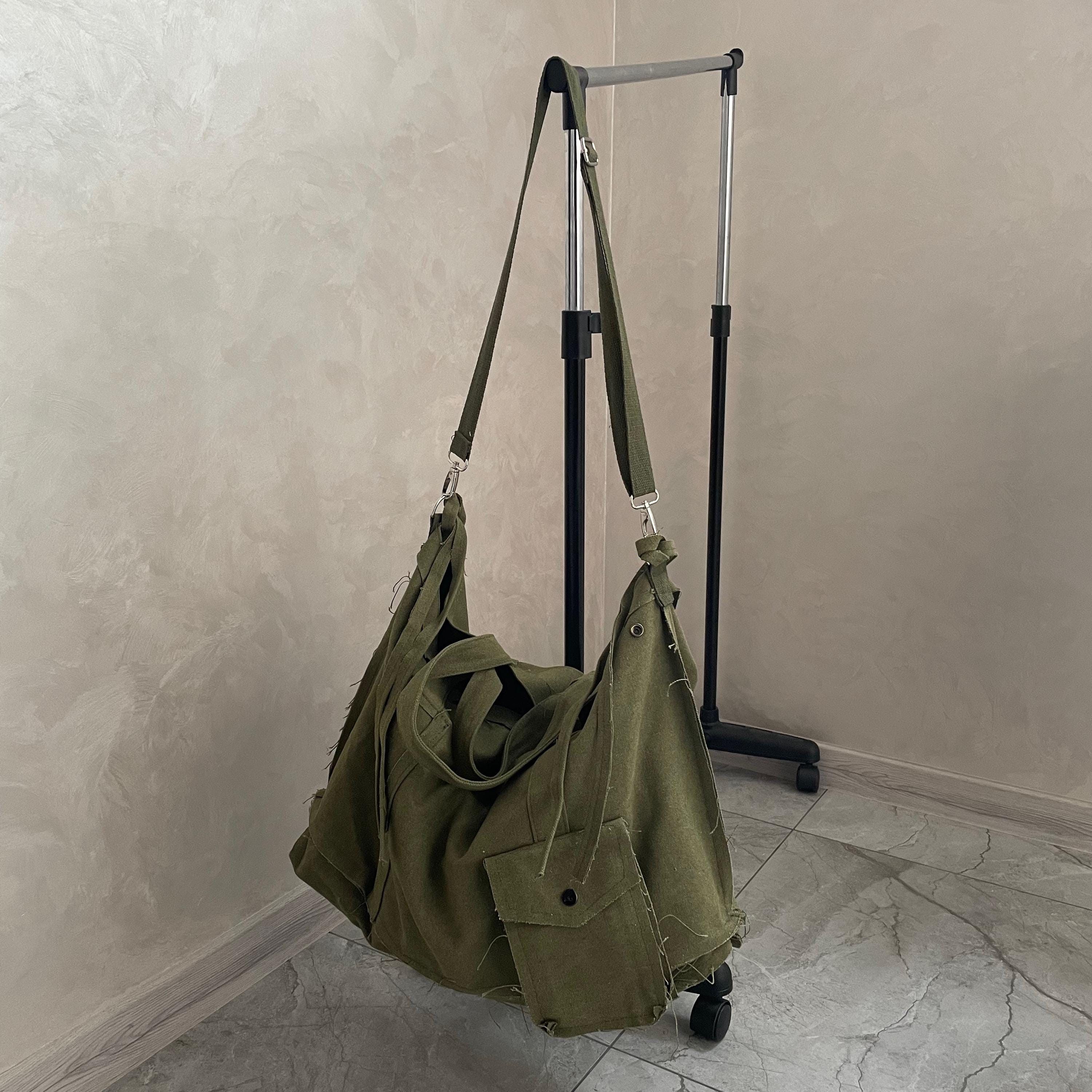 Other Large Messenger bag y2k grunge opium faded distressed alt Size ONE SIZE - 6 Thumbnail