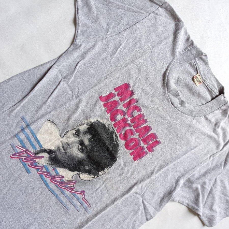 Band Tees × Vintage michael jackson thriller tour 1984 original jacko Size US S / EU 44-46 / 1 - 2 Thumbnail