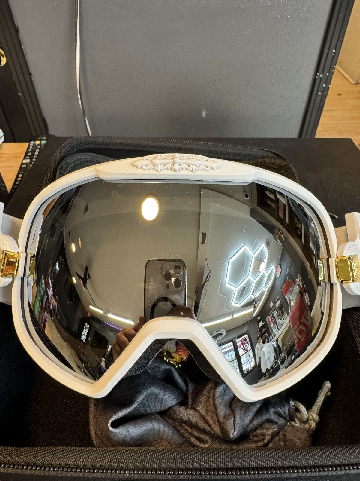 Chrome Hearts Chrome Hearts Snow Goggles Size ONE SIZE - 3 Thumbnail
