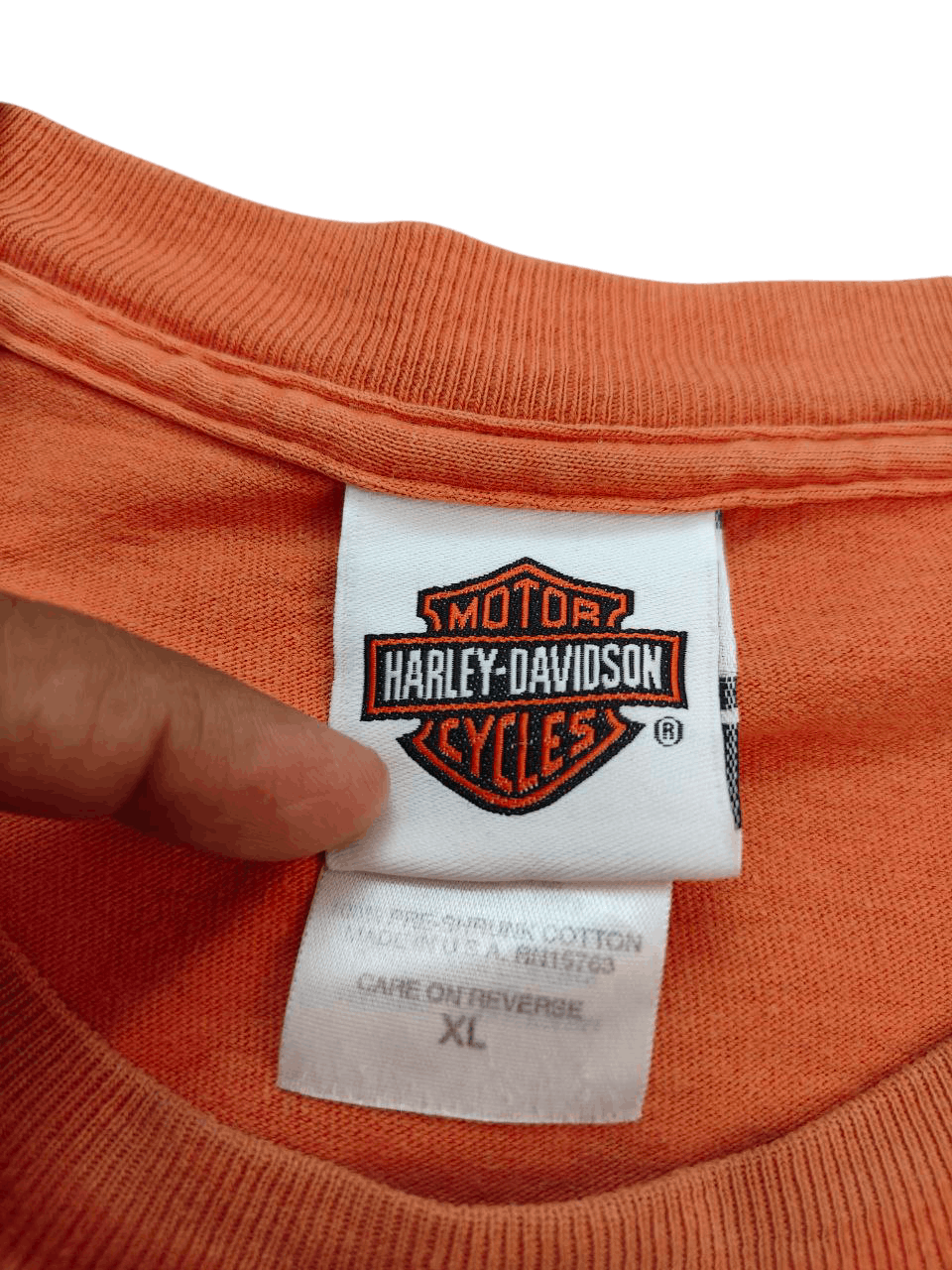 Harley Davidson Worn Harley Davidson T Size US XL / EU 56 / 4 - 3 Thumbnail