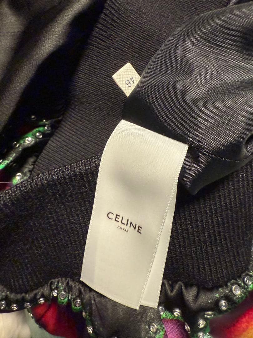 Celine CELINE Teddy Blouson Jacket Black 48 Size US M / EU 48-50 / 2 - 5 Thumbnail