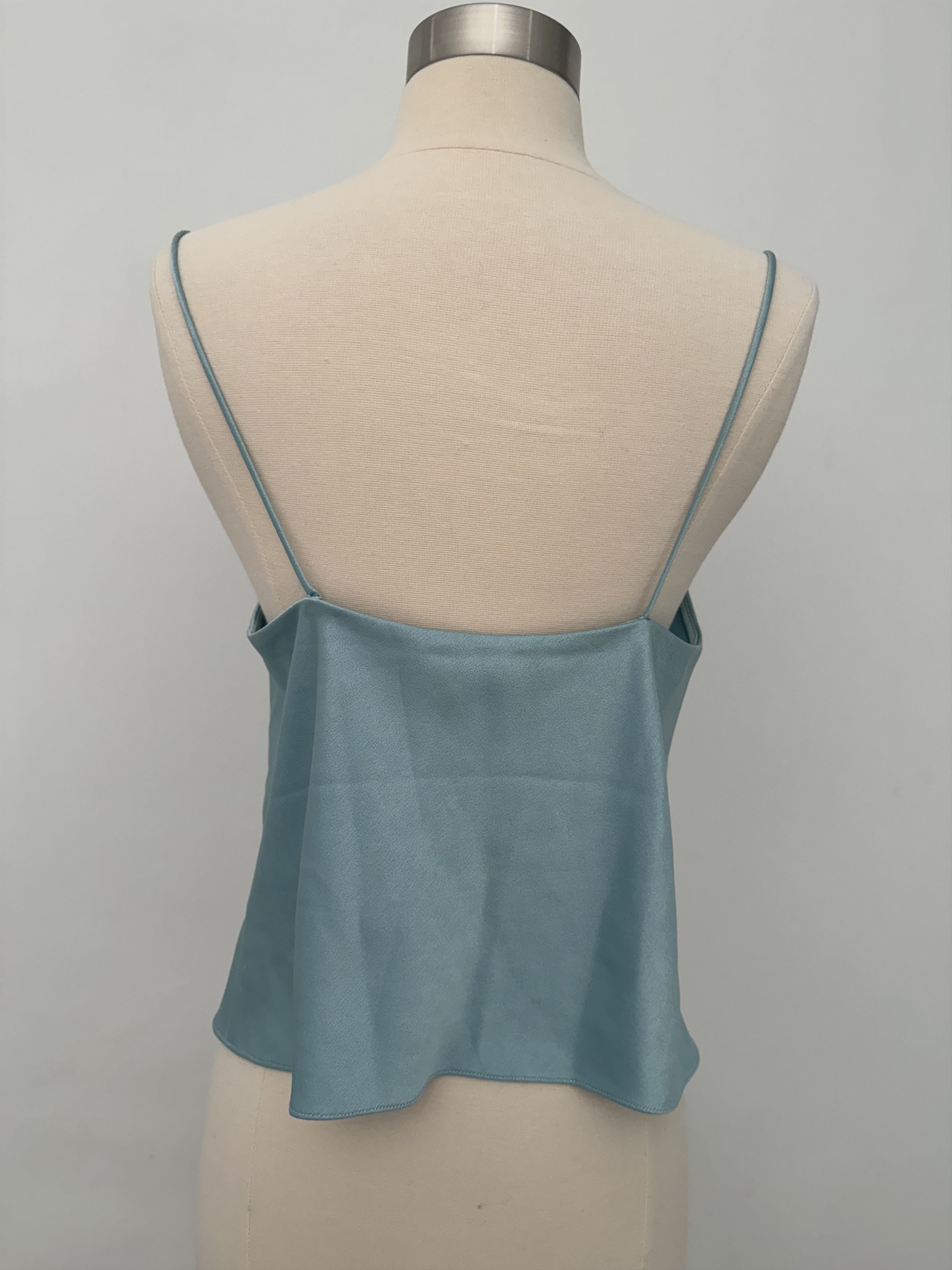 Alice + Olivia Blue Drape Tank Tope Size S / US 4 / IT 40 - 4 Thumbnail
