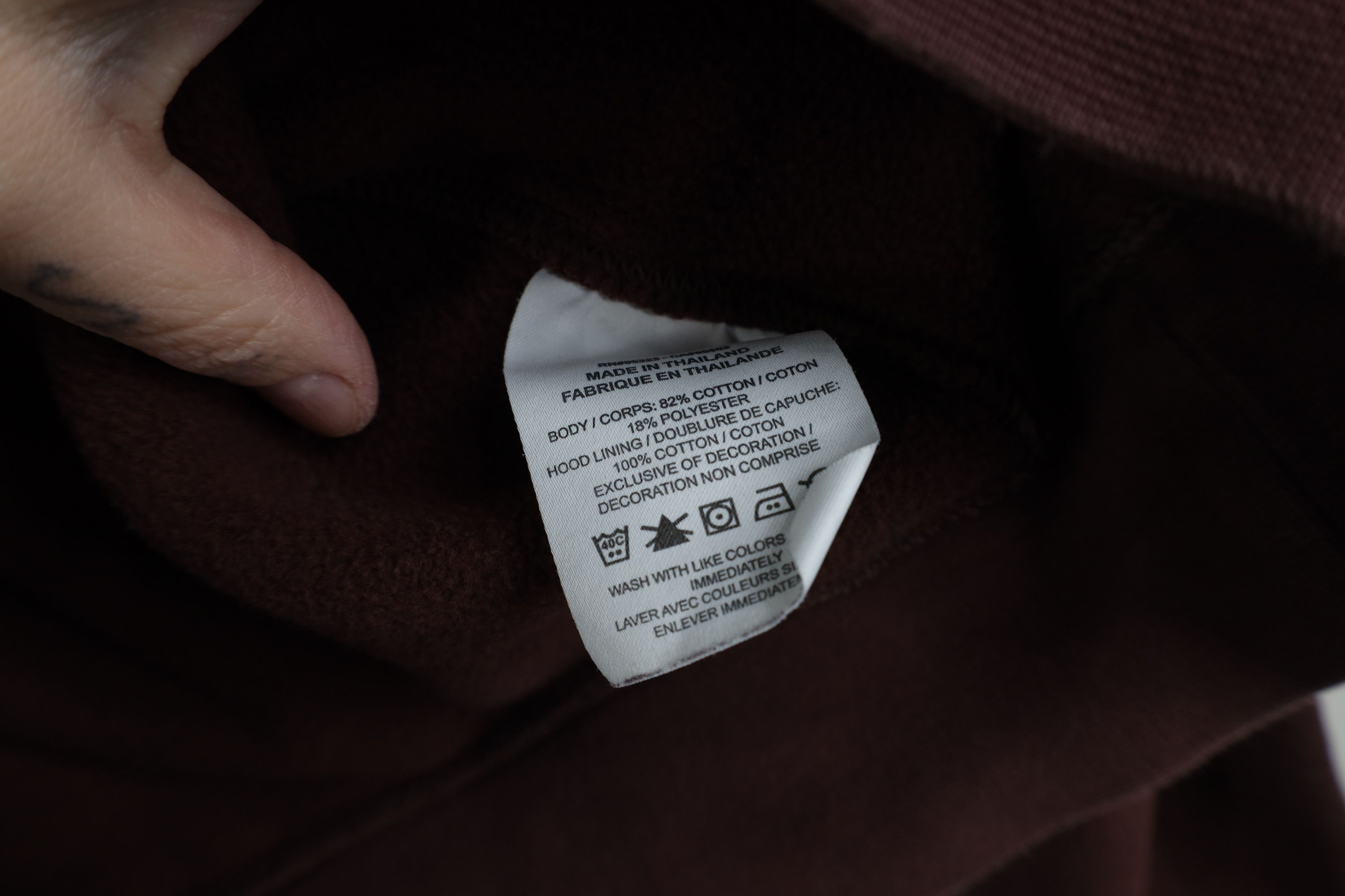 Nike Vintage Y2K Nike Swoosh Sun Faded Hoodie Chocolate Brown Size US L / EU 52-54 / 3 - 9 Thumbnail