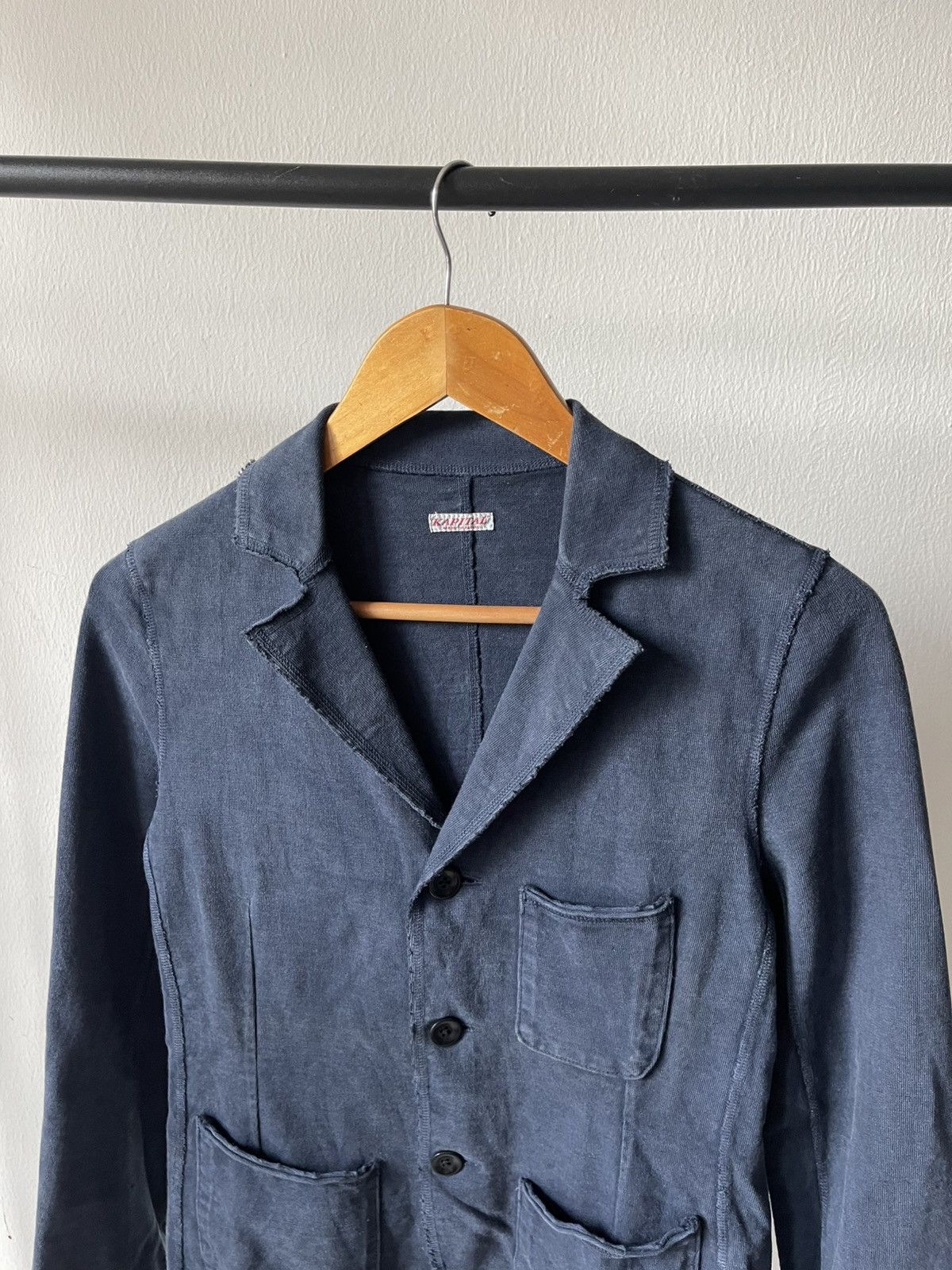 Kapital Kapital Indigo Cotton Blazer Jacket #99 Size US XS / EU 42 / 0 - 3 Thumbnail