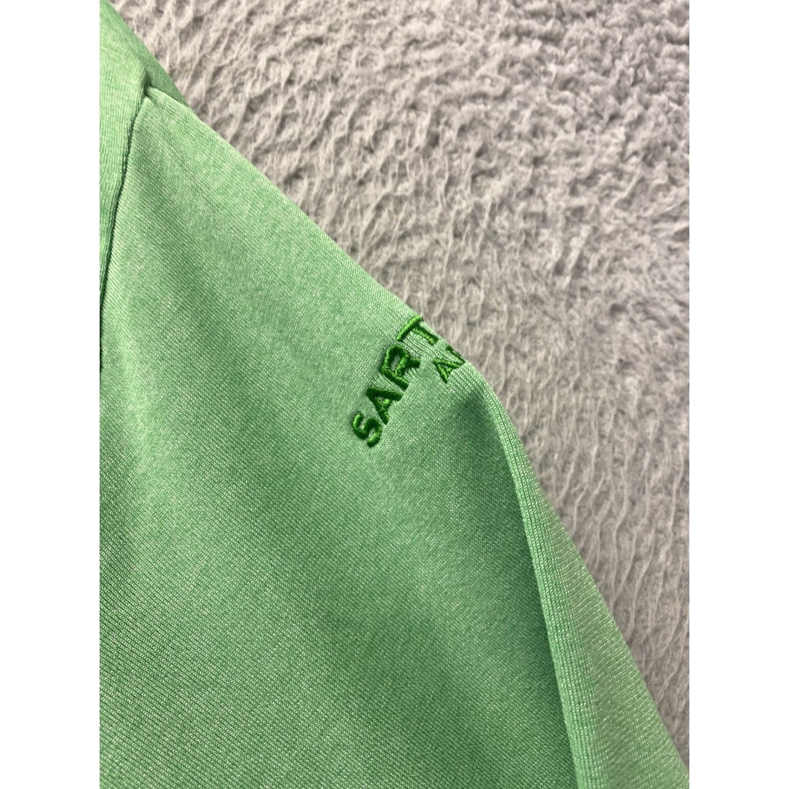 Izod IZOD Perform 1/4 Zip Sweatshirt Shirt Men's XL Long Sleeve Green Blend/108-14 Size US XL / EU 56 / 4 - 8 Thumbnail