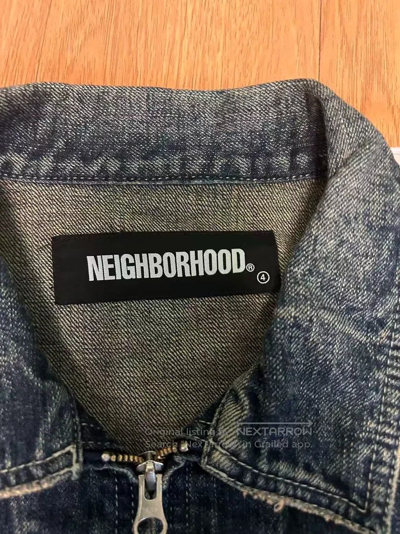 Neighborhood Neighborhood Zipper Denim Jacket Size US L / EU 52-54 / 3 - 3 Thumbnail