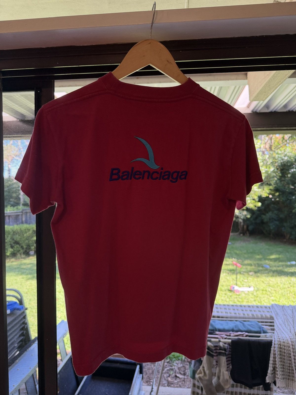 Balenciaga Balenciaga Campaign Logo T-Shirt Size M / US 6-8 / IT 42-44 - 2 Thumbnail