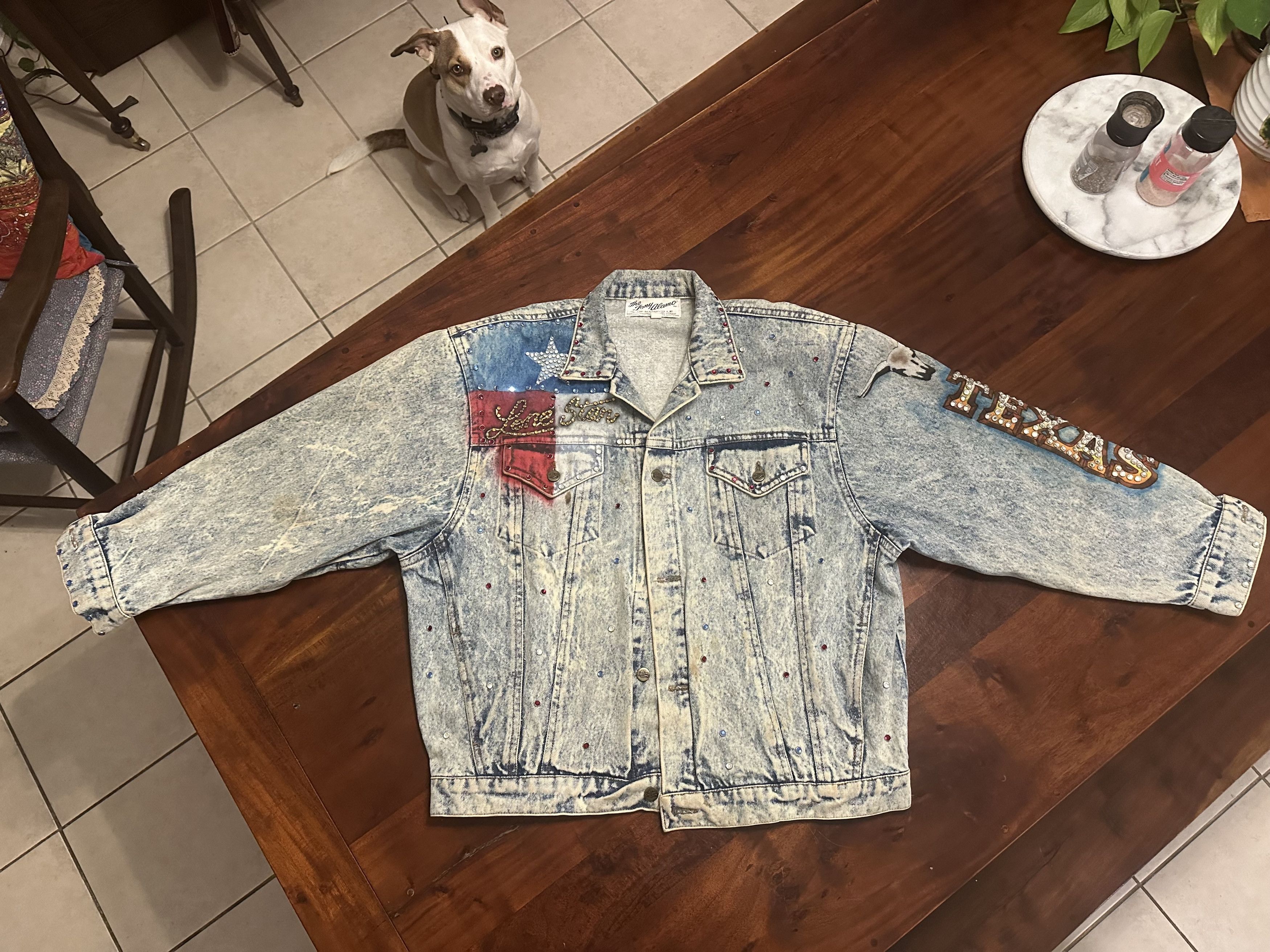 Other 1987 Tony Alamo of Nashville Texas Denim Jacket – Size L Size US L / EU 52-54 / 3 - 9 Thumbnail