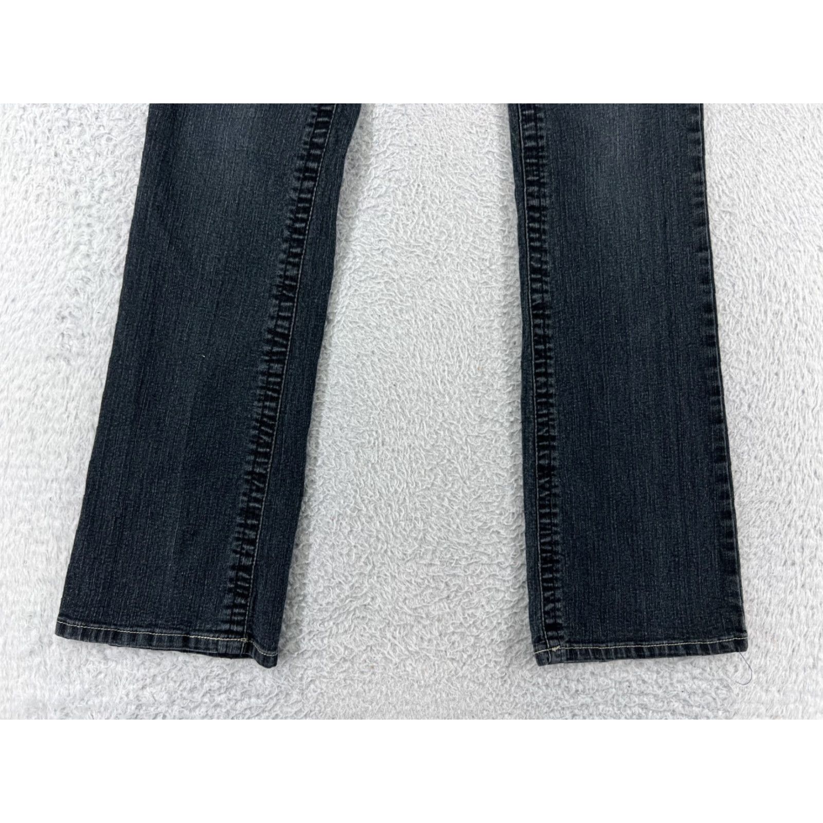 Denime Blue Plitch Women’s Jeans Pants Bootcut Stretch Embroidered Denim Size 5 Blue Size 27" / US 4 / IT 40 - 5 Thumbnail