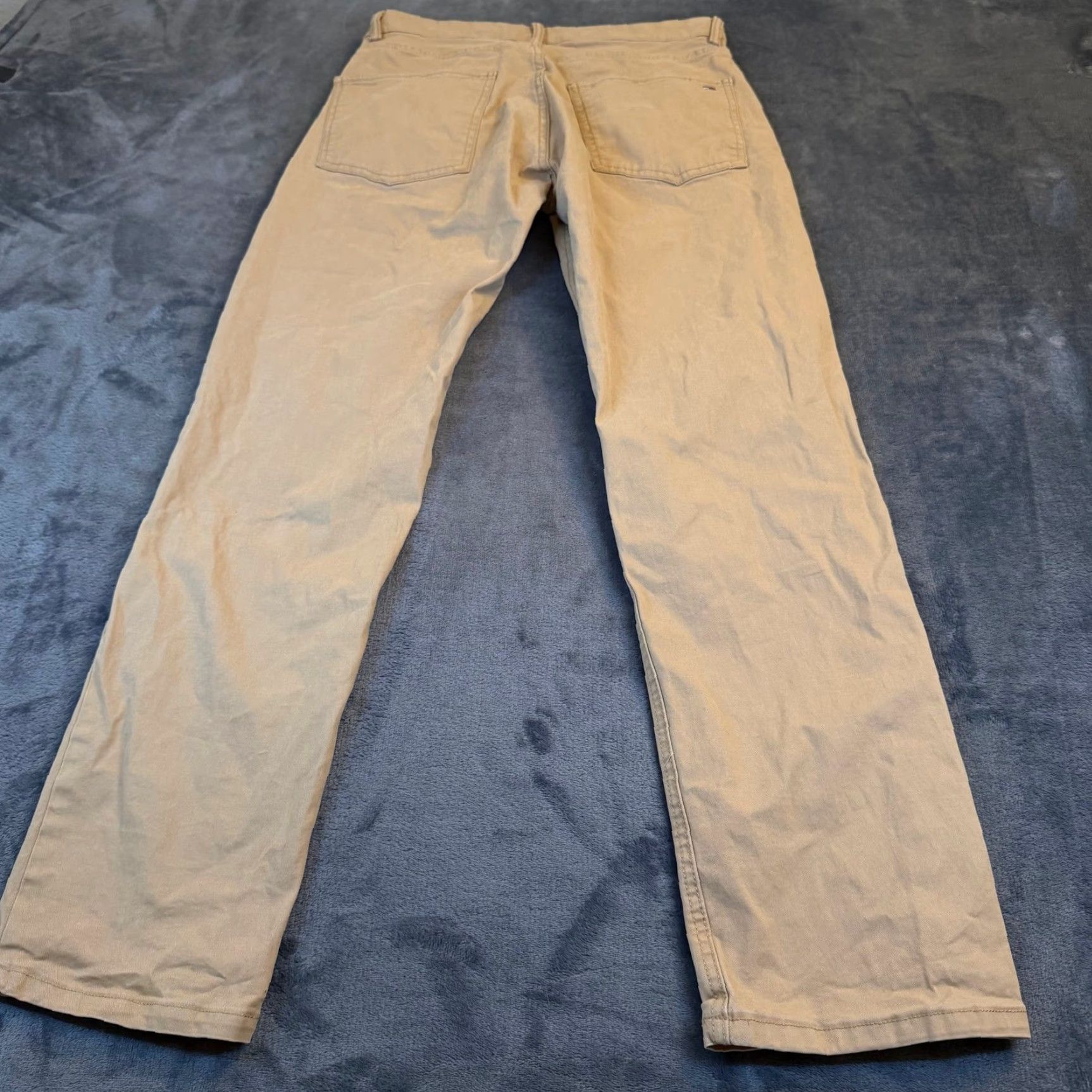 Tommy Hilfiger Tommy Hilfiger Chino Pants Mens 28x30 Tan Khaki Straight Leg Casual Twill Pants Size US 28 / EU 44 - 3 Thumbnail