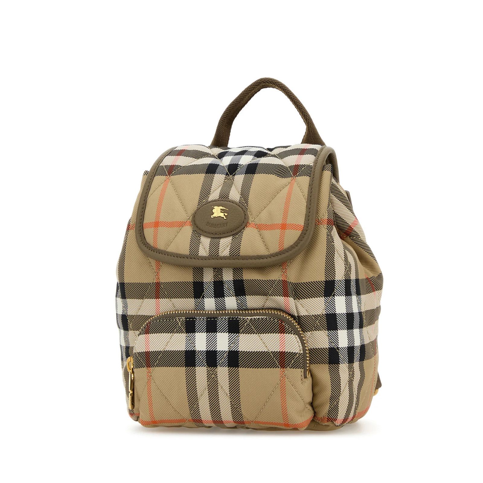 Burberry BURBERRY Horseshoe Mini Beige Backpack New Size ONE SIZE - 2 Thumbnail