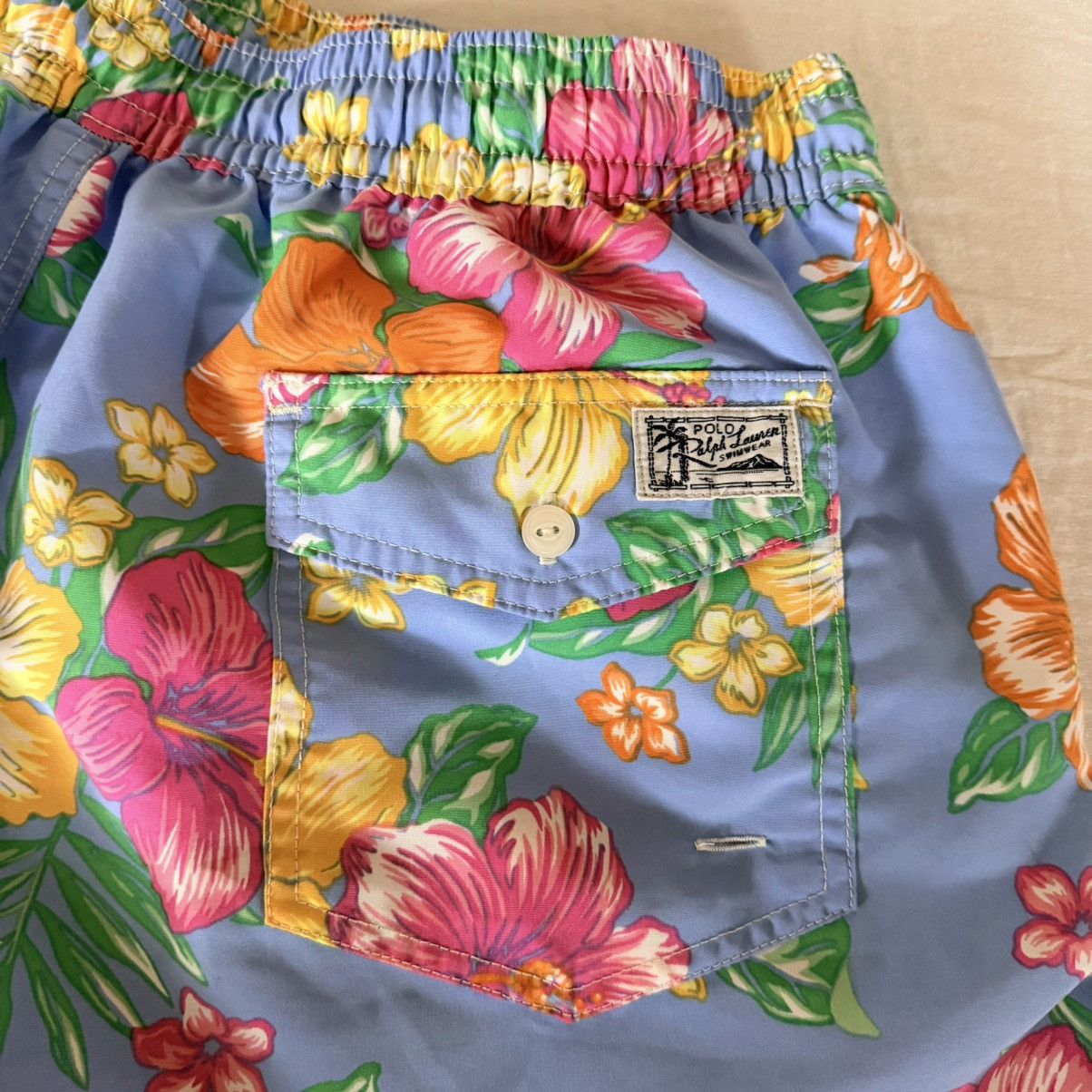 Polo Ralph Lauren Polo Ralph Lauren Floral Swim Trunks XXL 5" Inseam Tropical Size US 34 / EU 50 - 15 Thumbnail