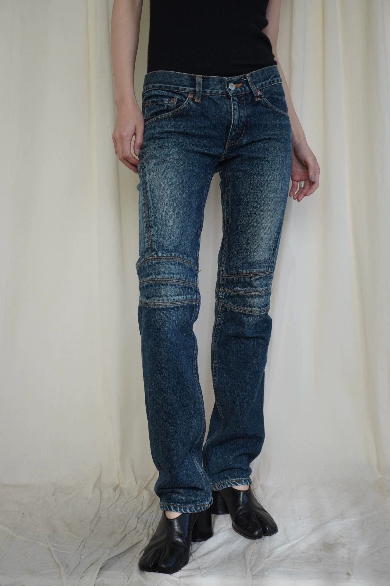 Junya Watanabe JunyaWatanabe 2002SS Rare Structured Jeans S 9/10 Size US 30 / EU 46 - 2 Thumbnail