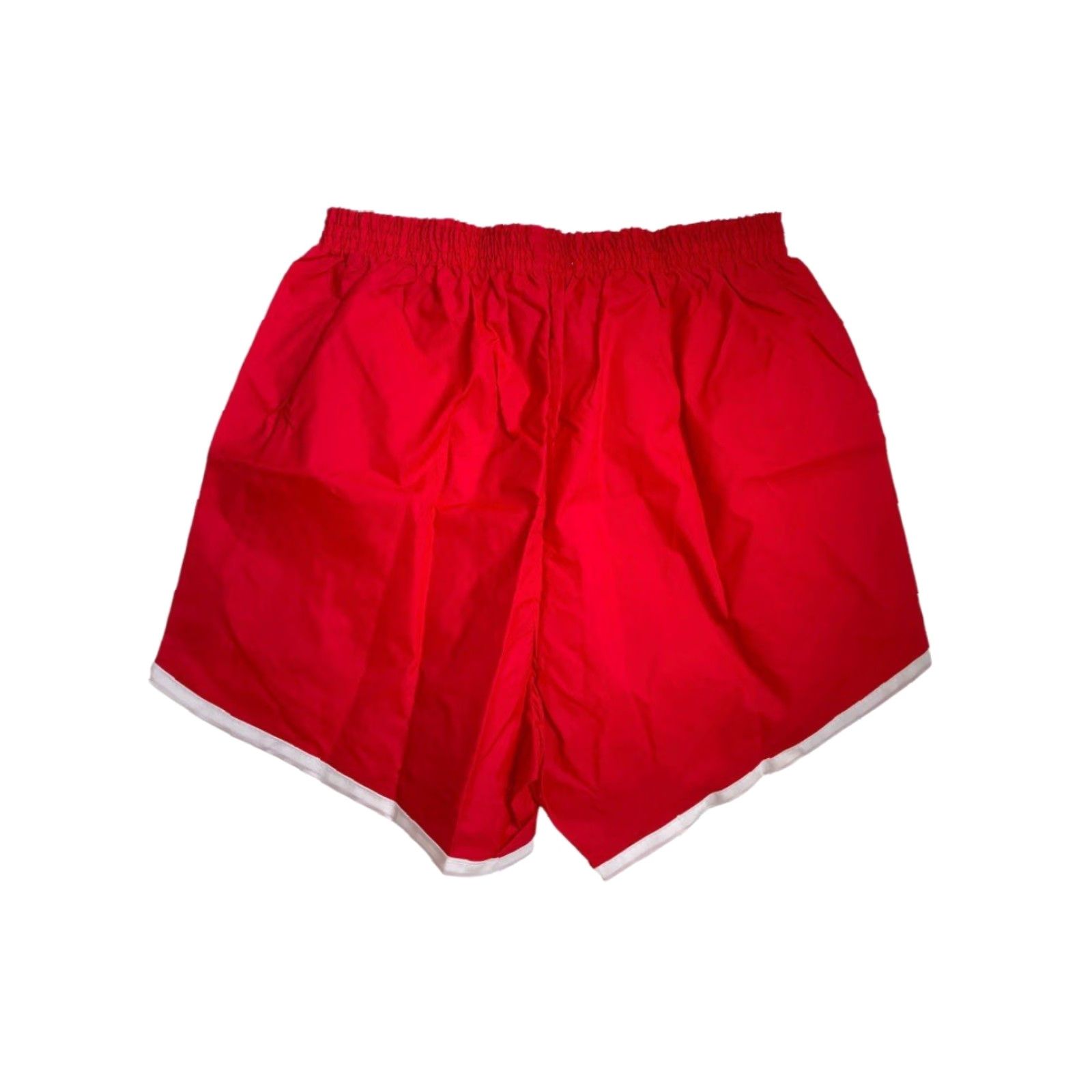 Chalk Line VINTAGE Chalk Line Men's Athletic Shorts L Red 90s Deadstock NWT Nylon Lined 4” Inseam Elastic Waist Size US 33 - 6 Thumbnail