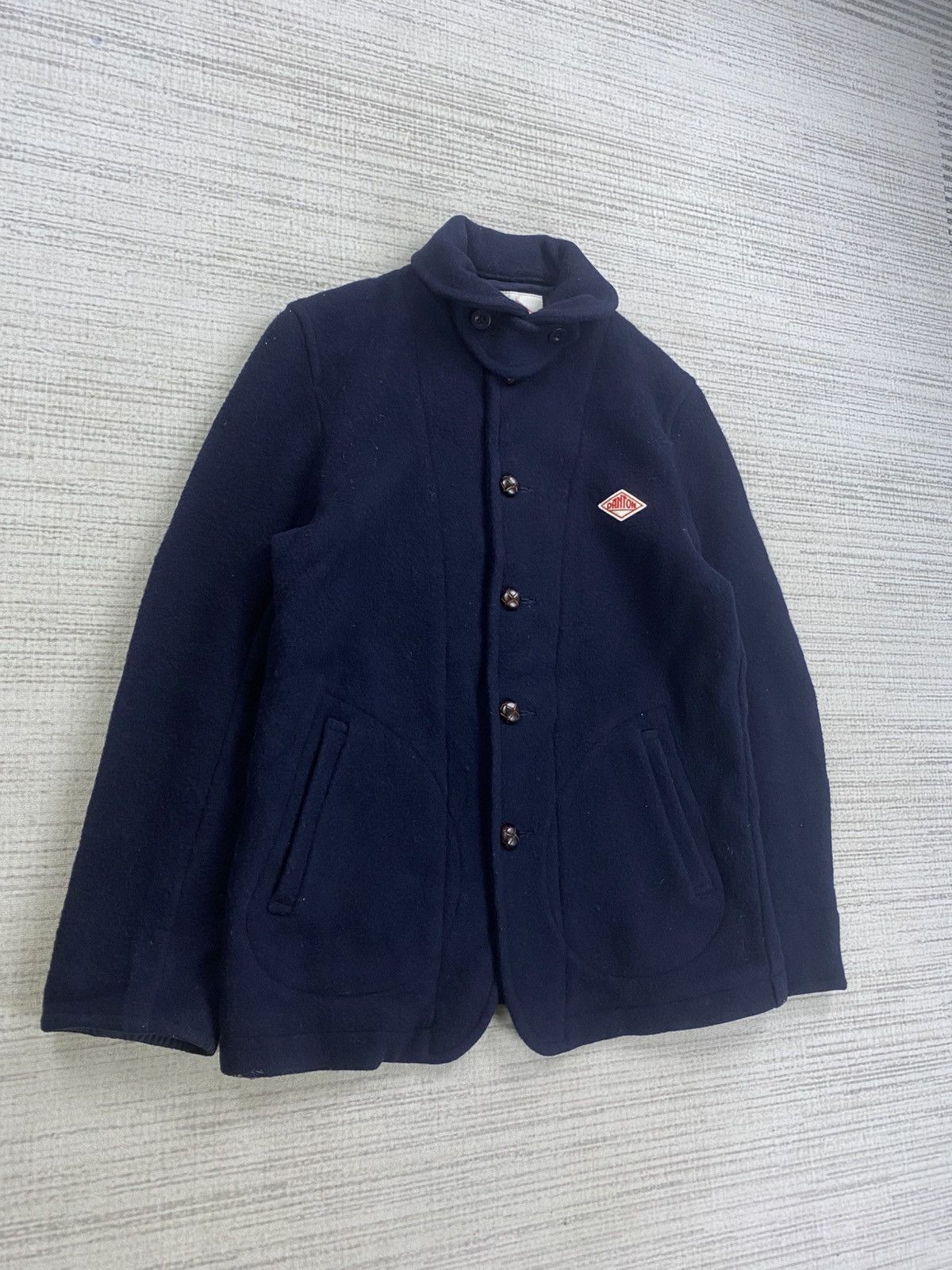 Danton × Vintage VINTAGE DANTON VETEMENTS DE TRAVAIL WOOL JACKET Size US M / EU 48-50 / 2 - 3 Thumbnail